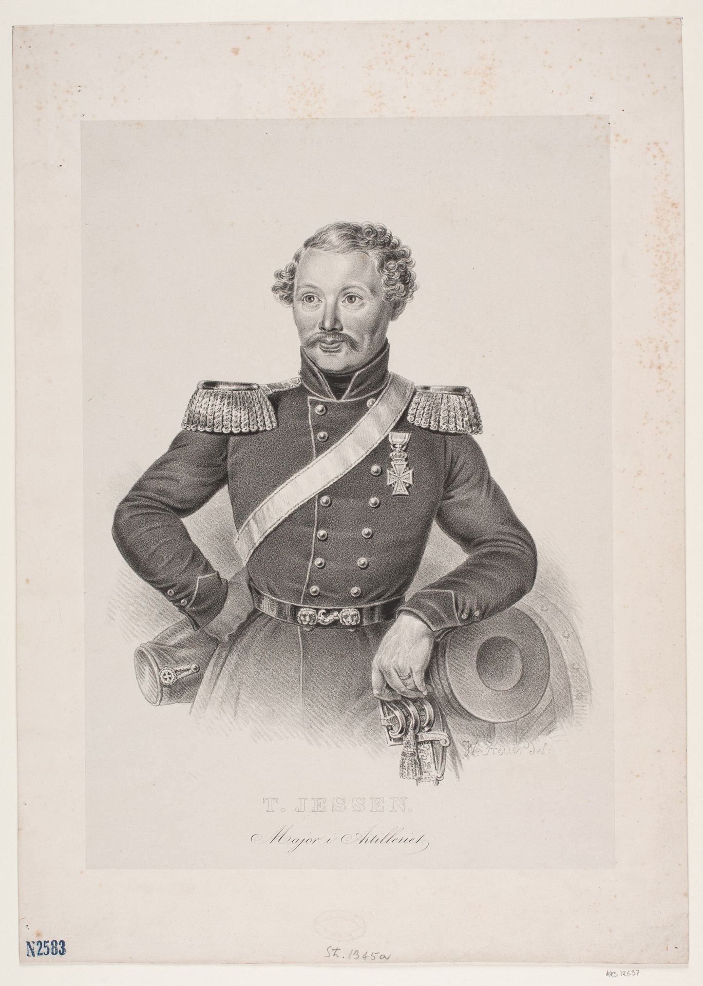 Major T. Jessen by WIlhelm Heuer