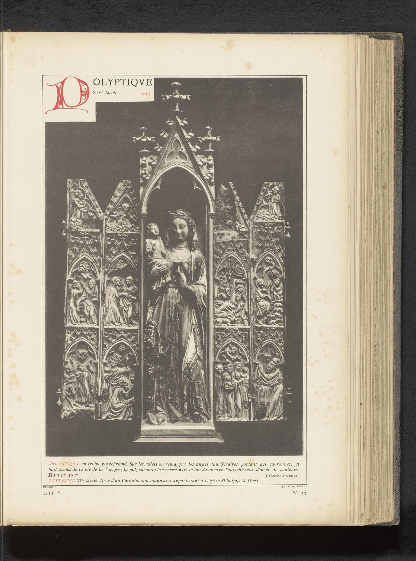 Polyptiek met Bijbelse voorstellingen by Anonymous