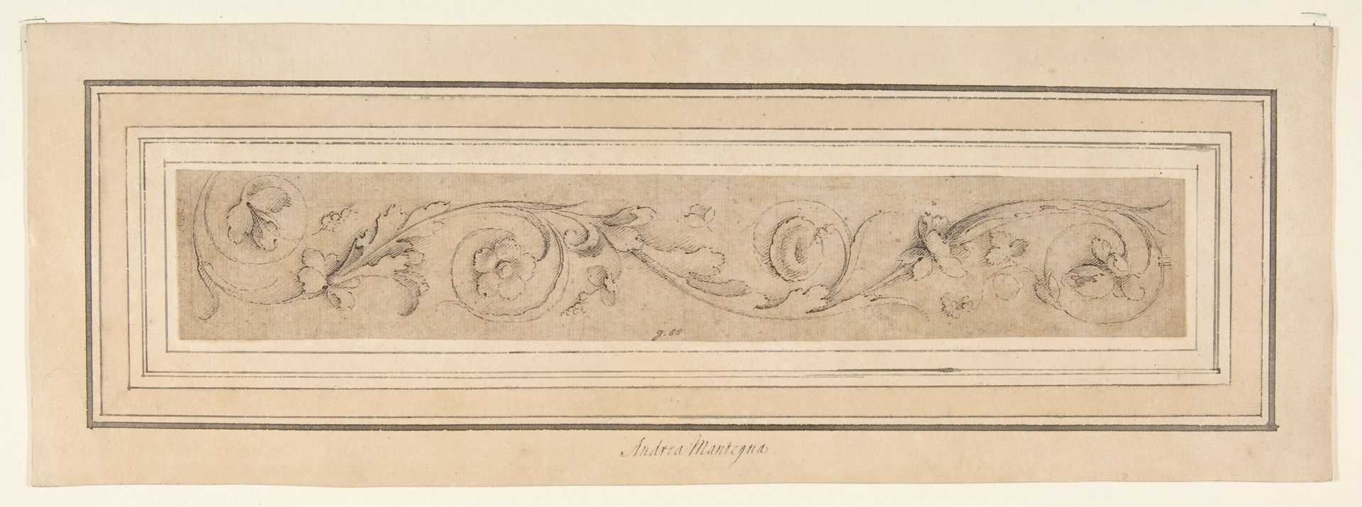 Design of Rinceaux by Andrea Mantegna