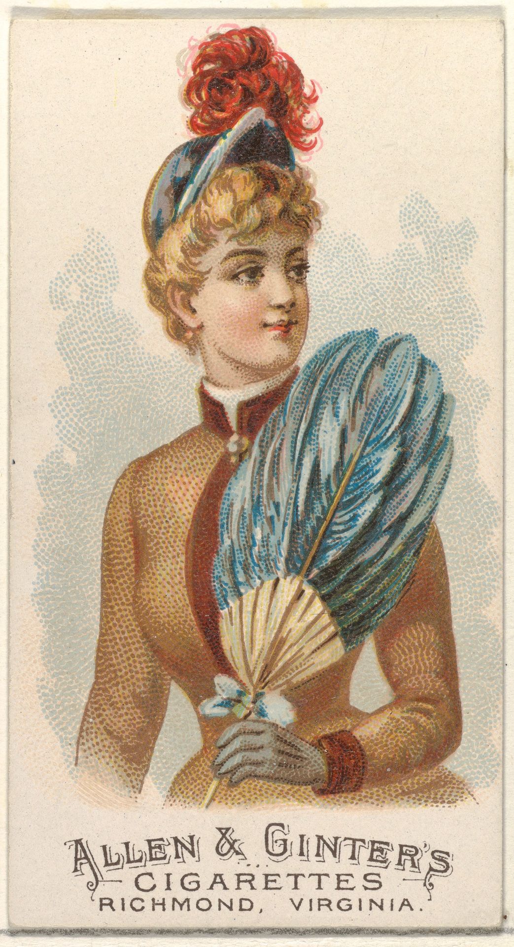 Plate 47, from the Fans of the Period series (N7) for Allen & Ginter Cigarettes Brands by Allen & Ginter