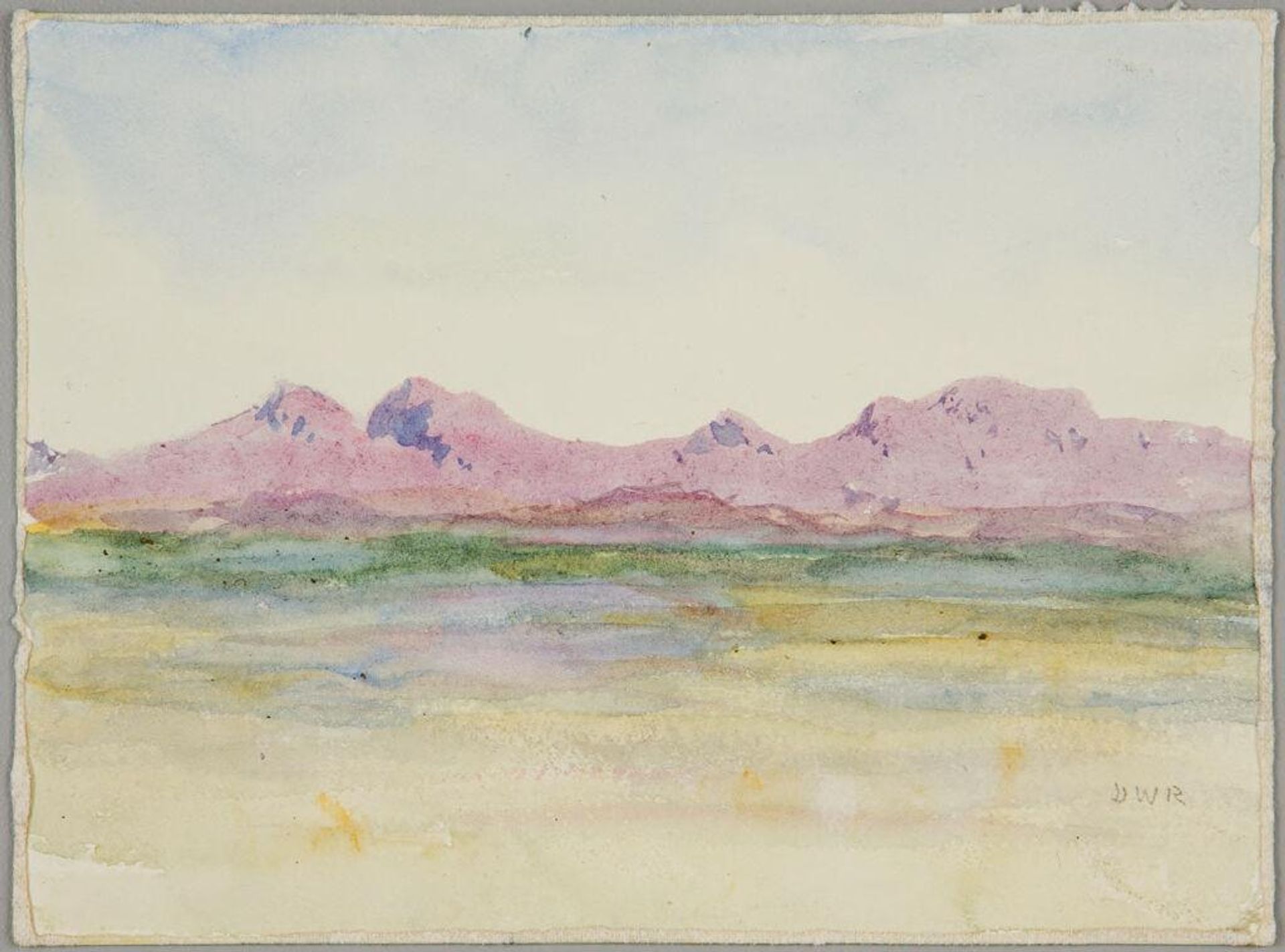 Landscape with Mountains by Denman Waldo Ross