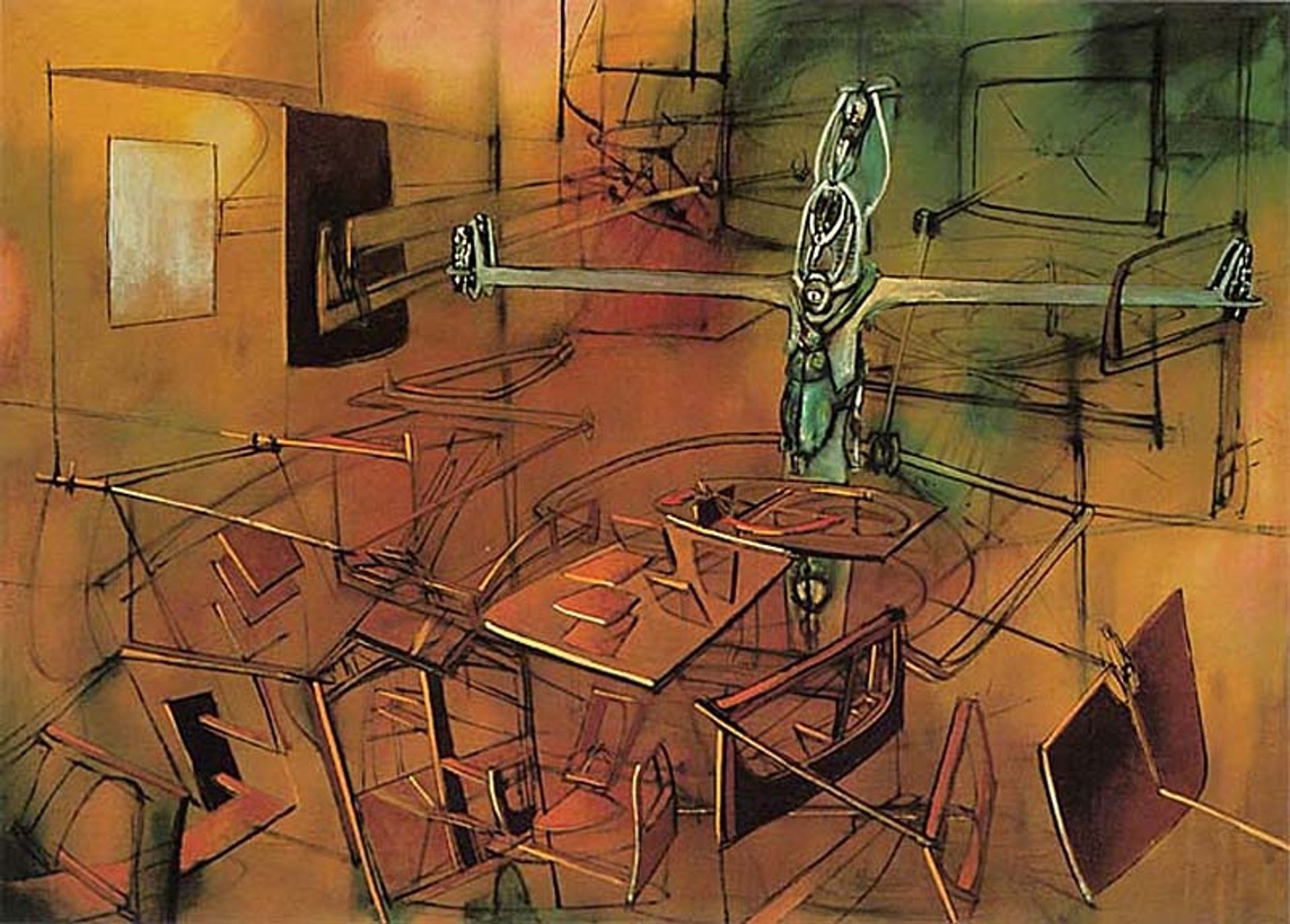 A Grave Situation by Roberto Matta