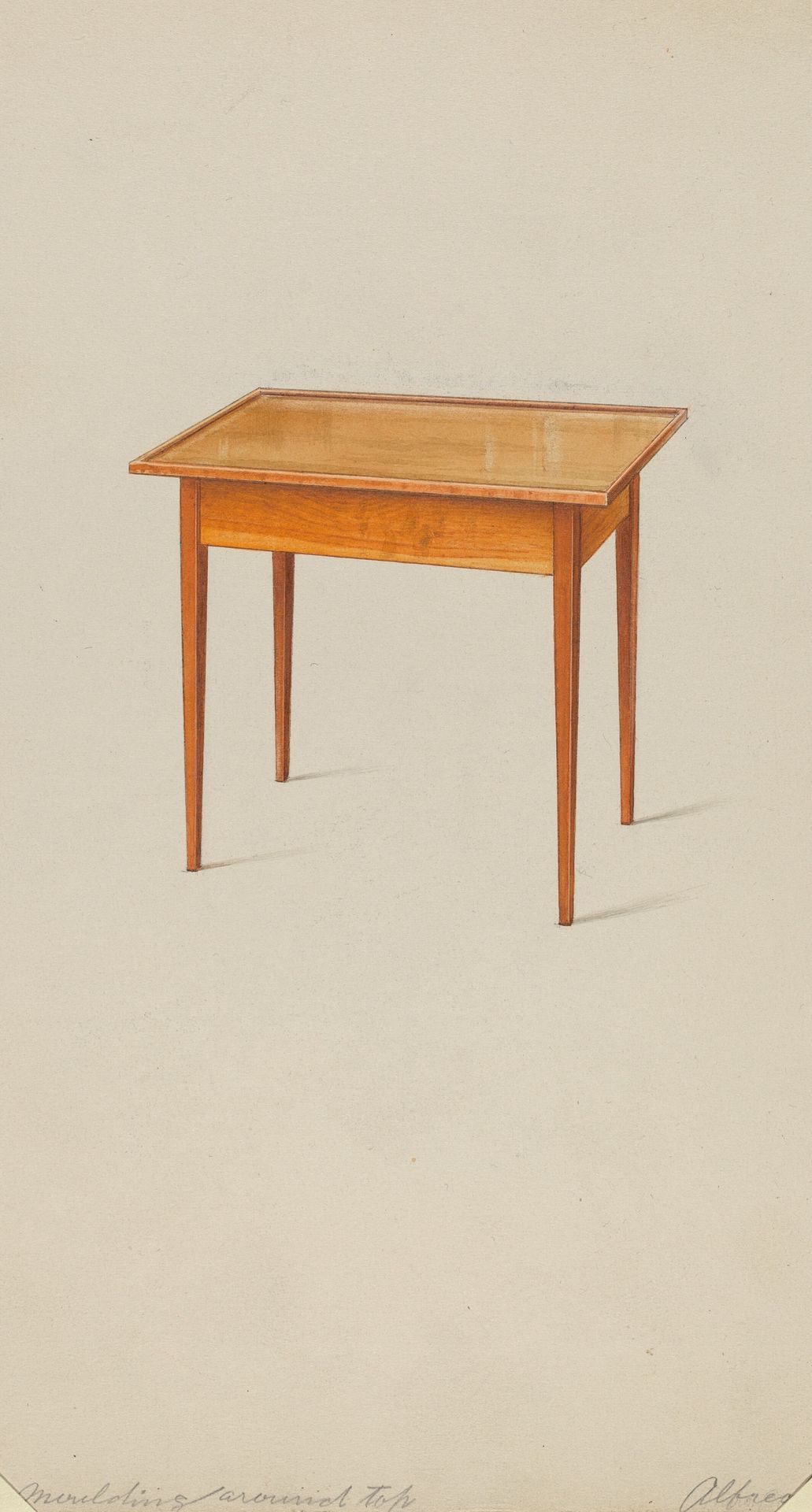 Shaker Small Table by Alfred H. Smith