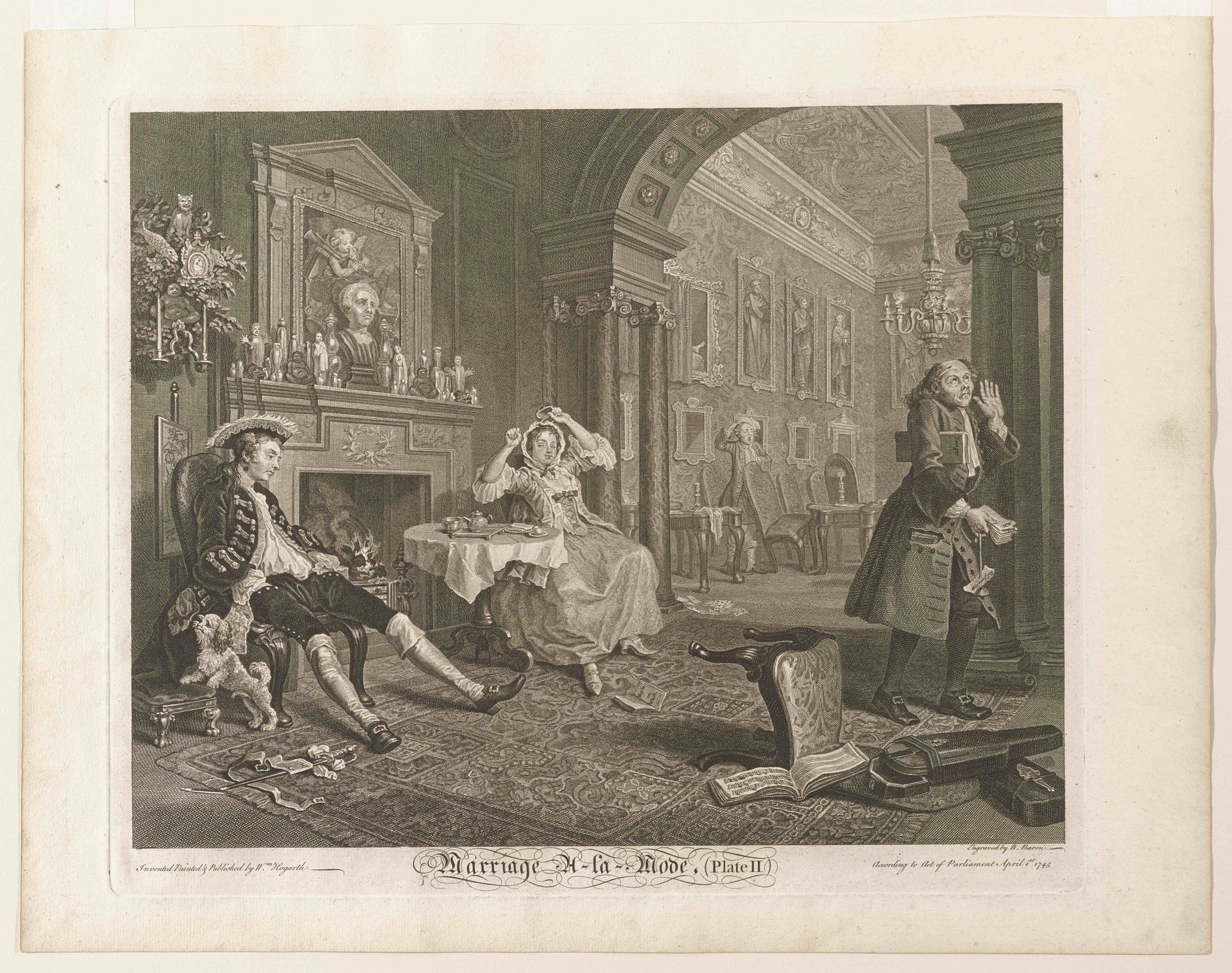 Marriage à la Mode by William Hogarth