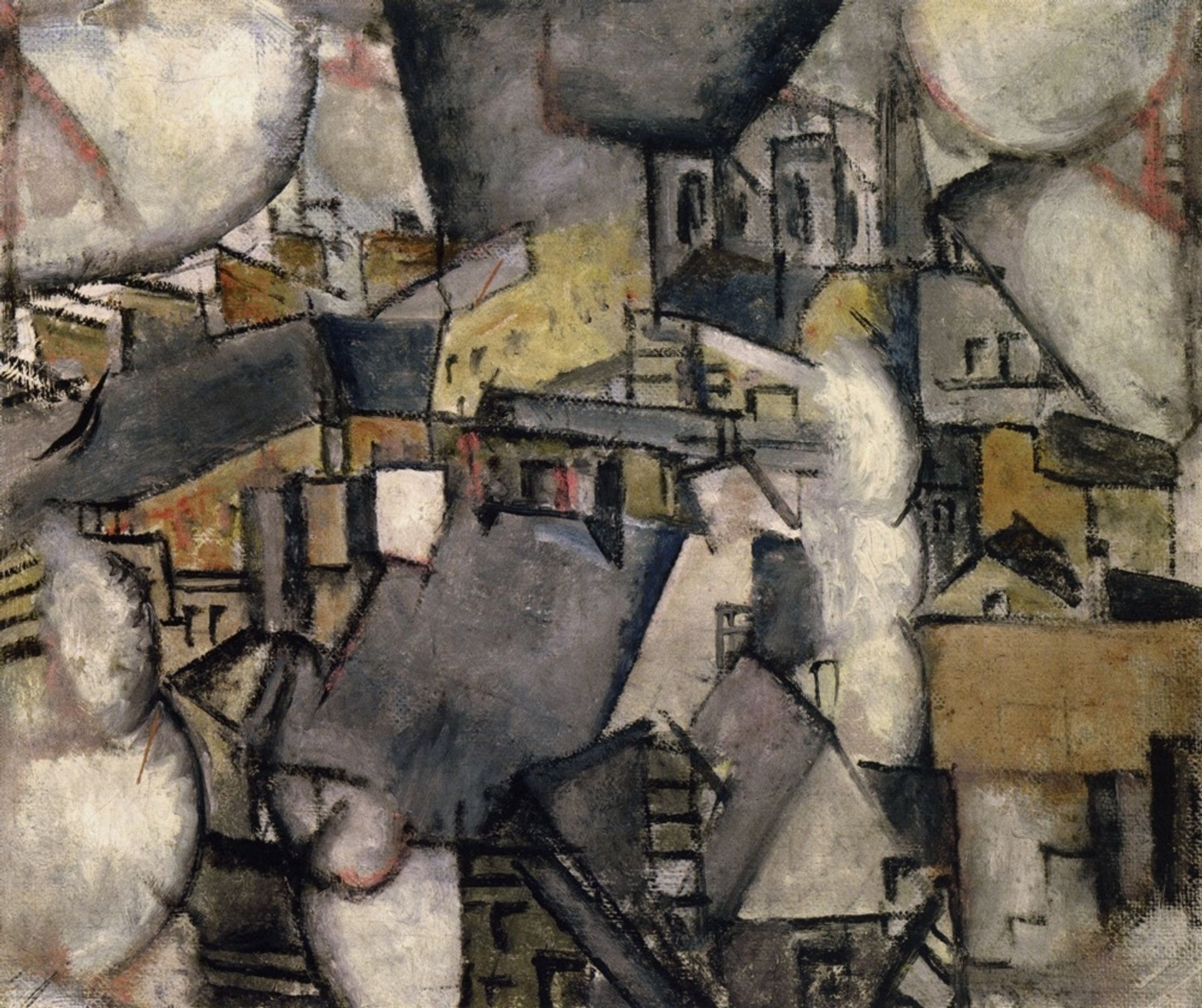 Chimneys on Rooftops by Fernand Léger