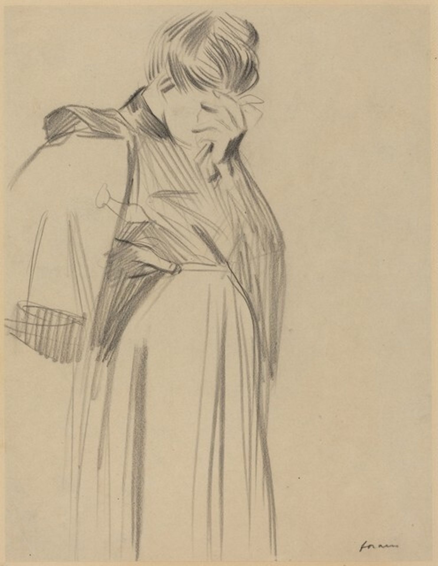 Woman Weeping by Jean-Louis Forain