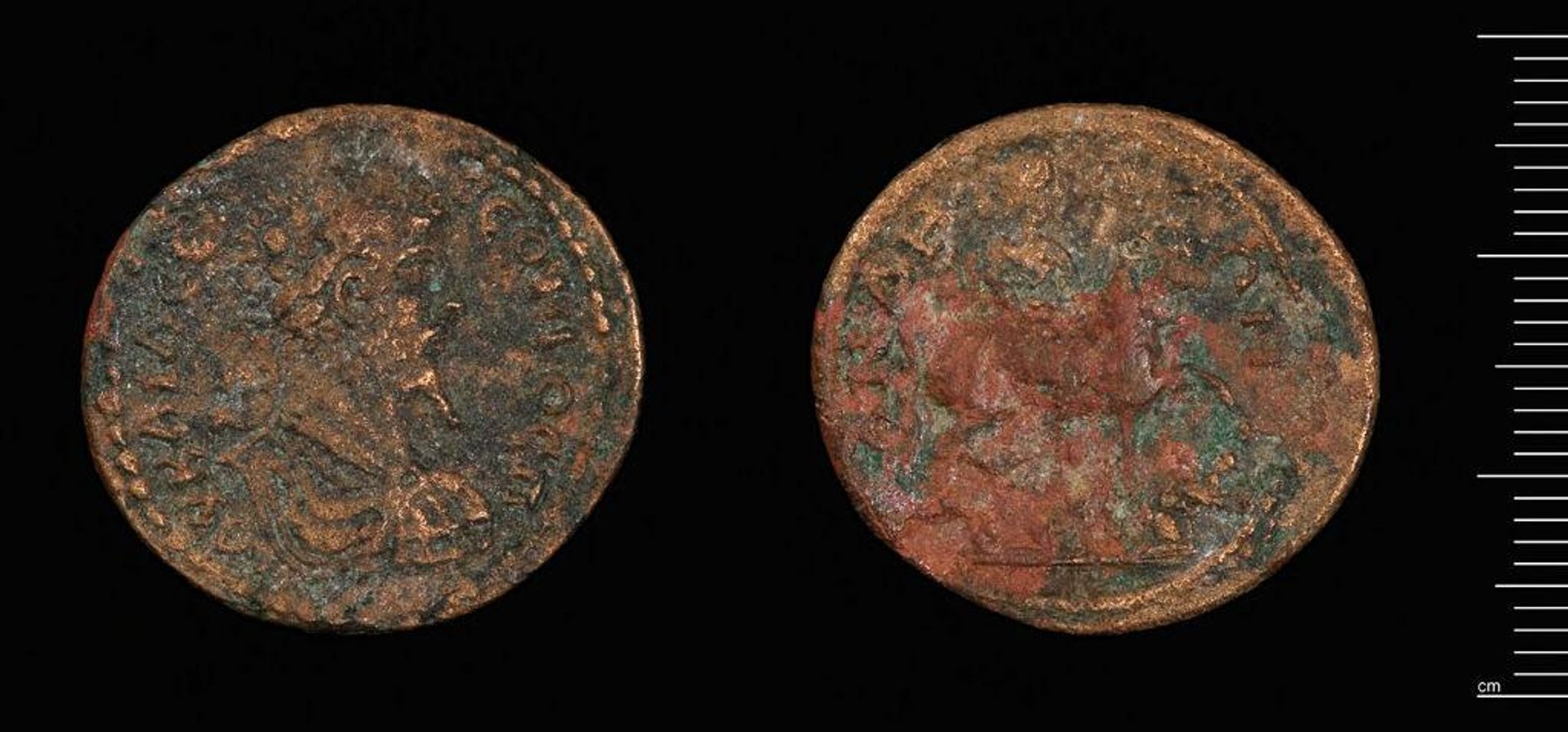 Coin of Andeda under Septimius Severus by Septimius Severus