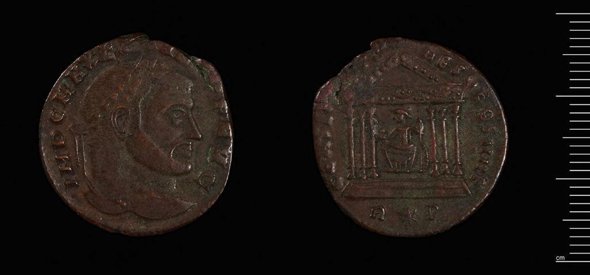 Follis of Maxentius, Rome by Maxentius