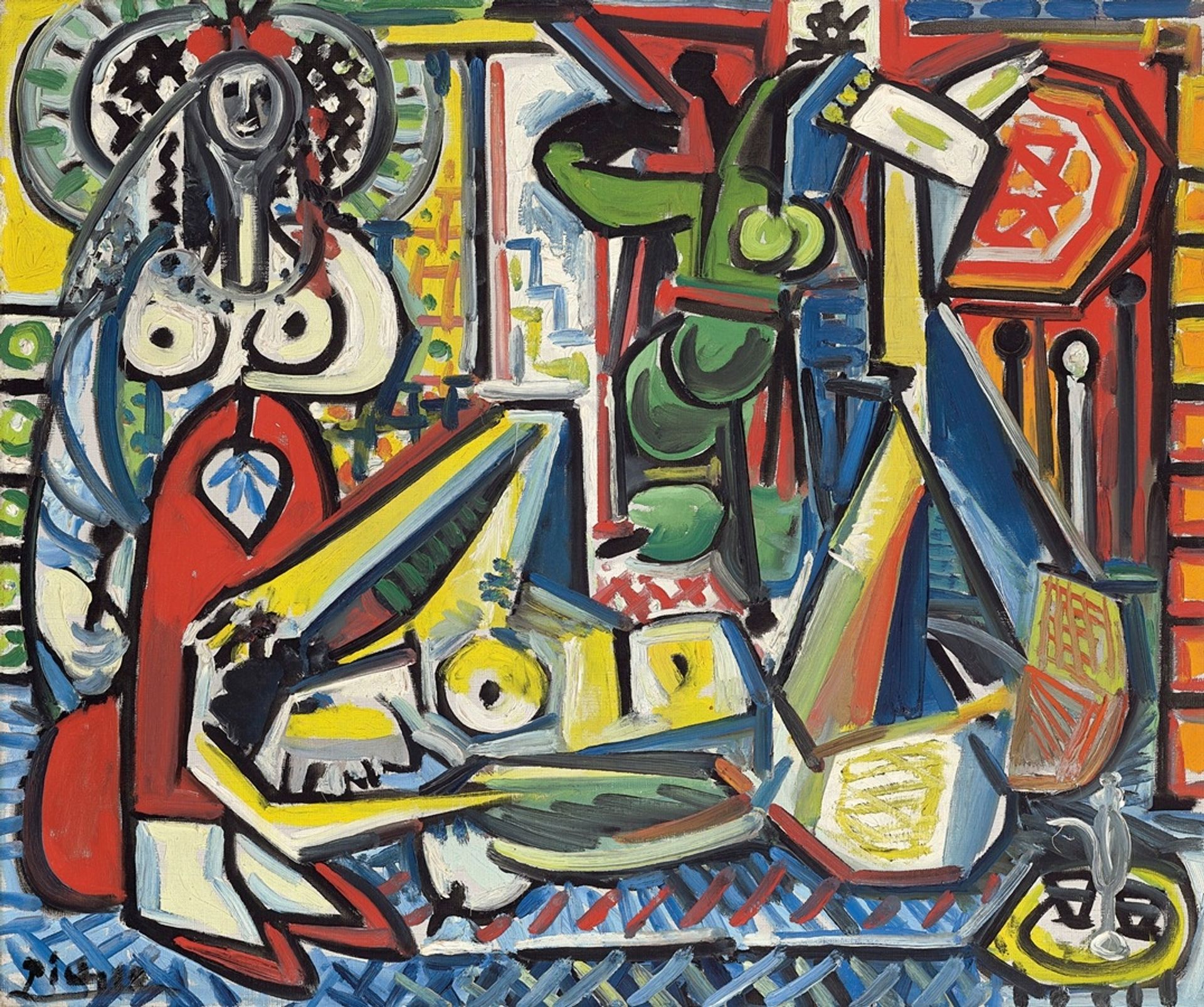 Les femmes d’Alger by Pablo Picasso