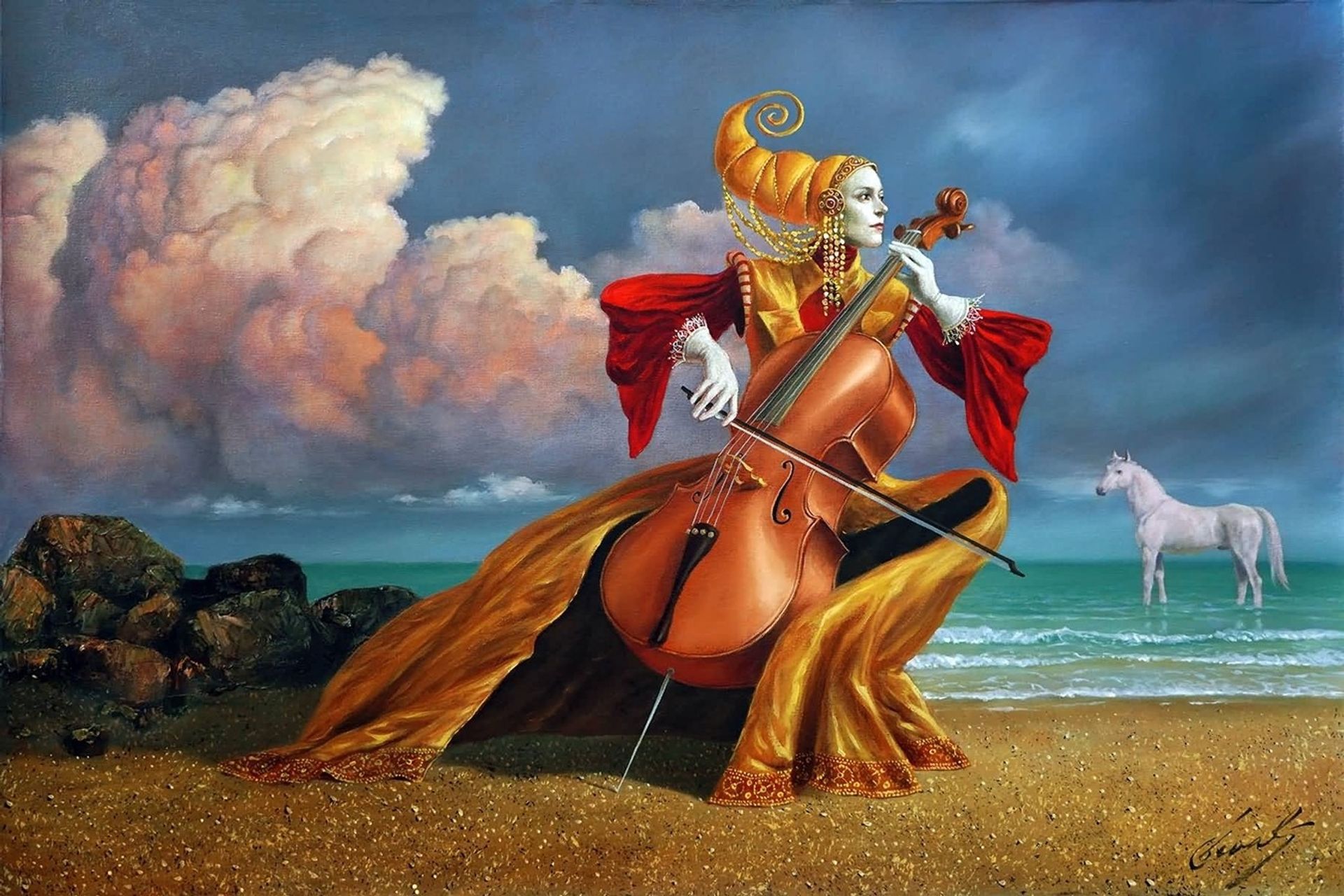 Accrescendo by Michael Cheval