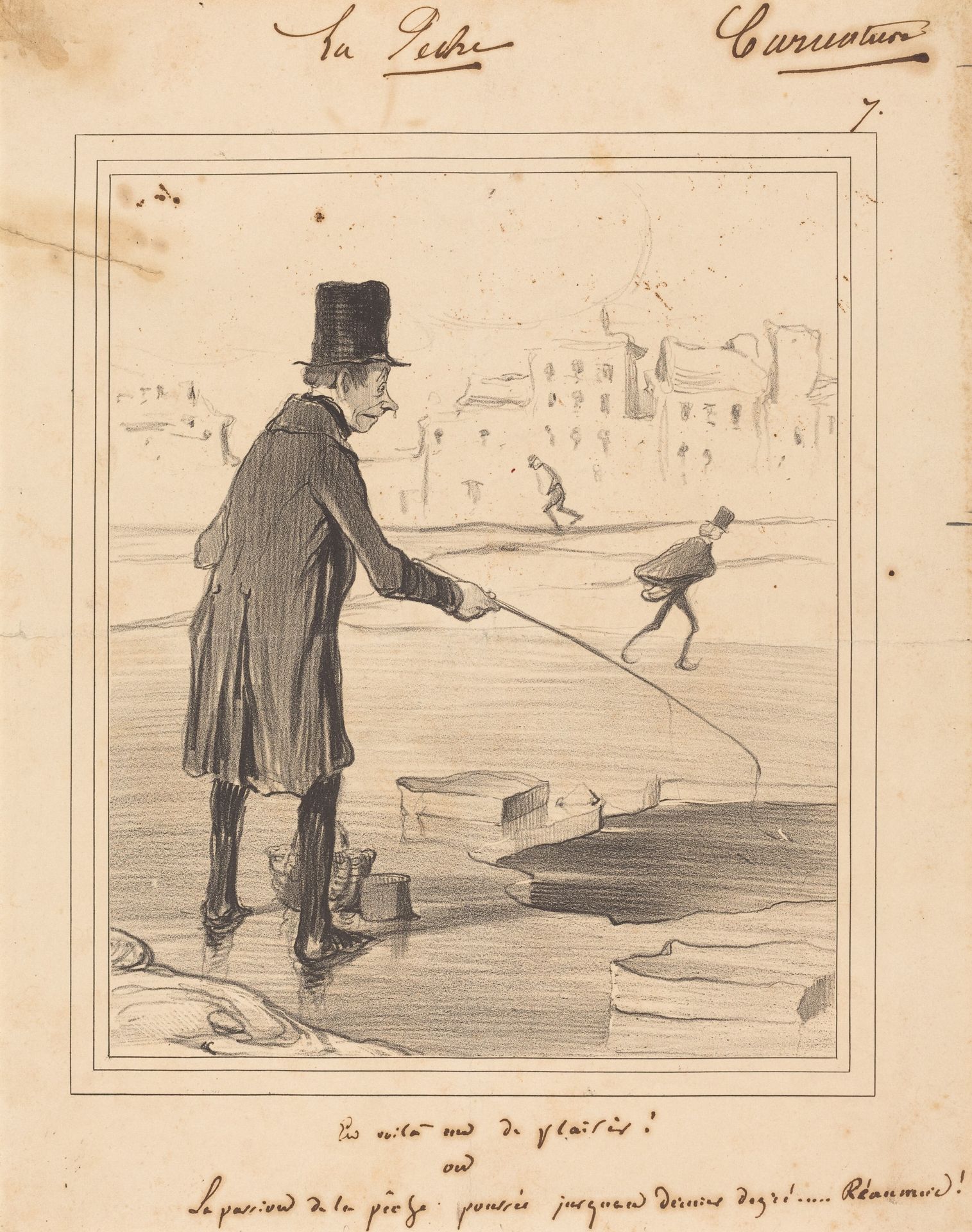 En Voila un de plaisir! by Honoré Daumier