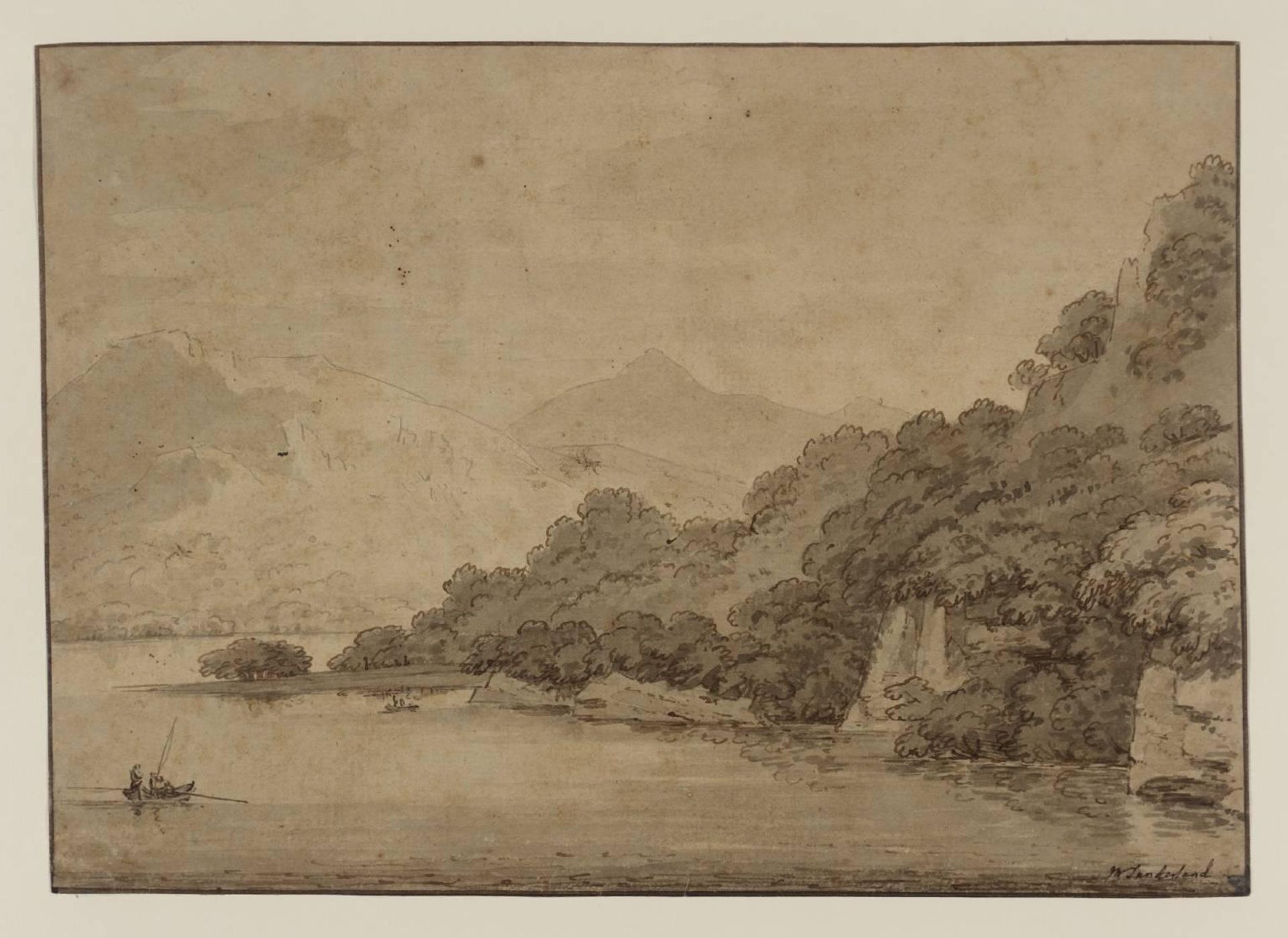 Grasmere Lake by  Thomas Sunderland