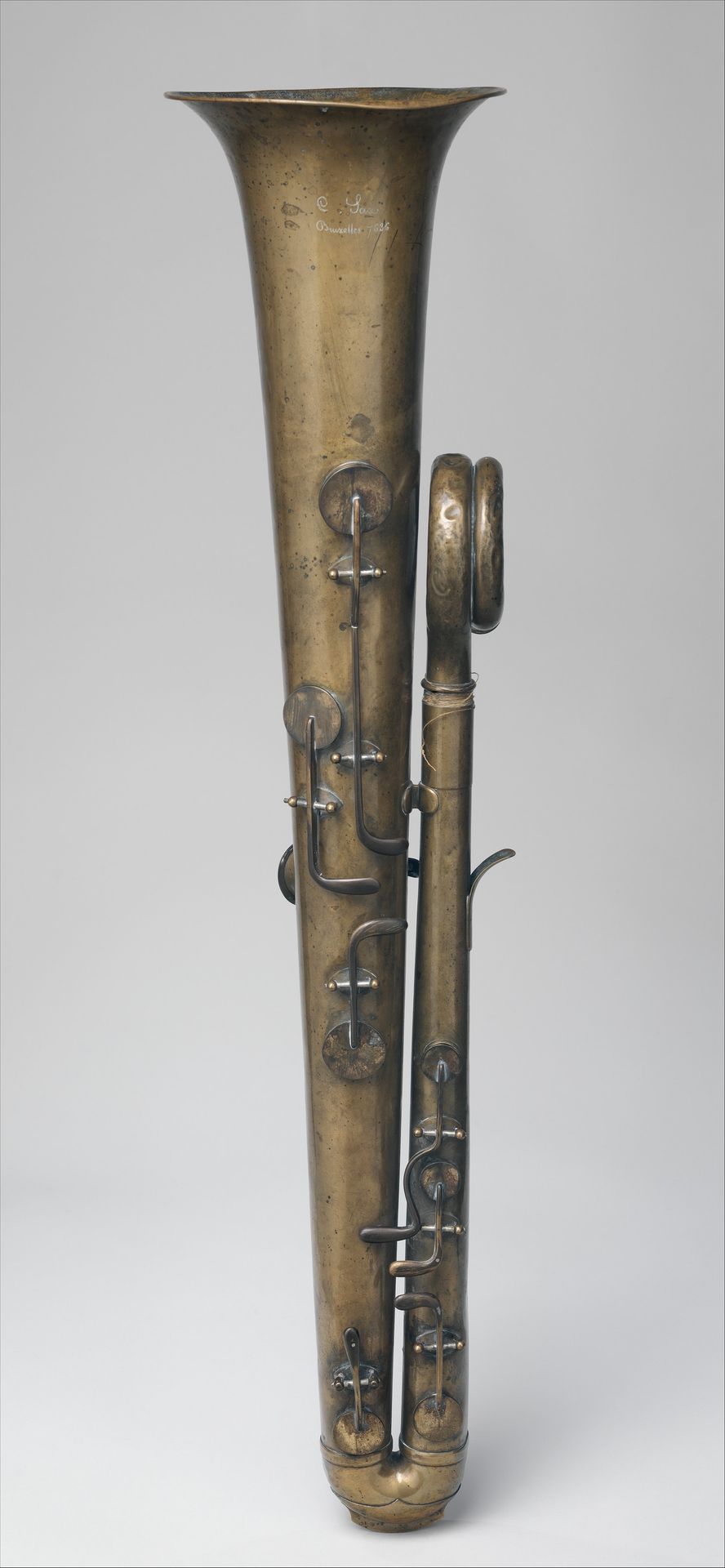 Tenor (Alto) Ophicleide in E-flat by Charles Joseph Sax