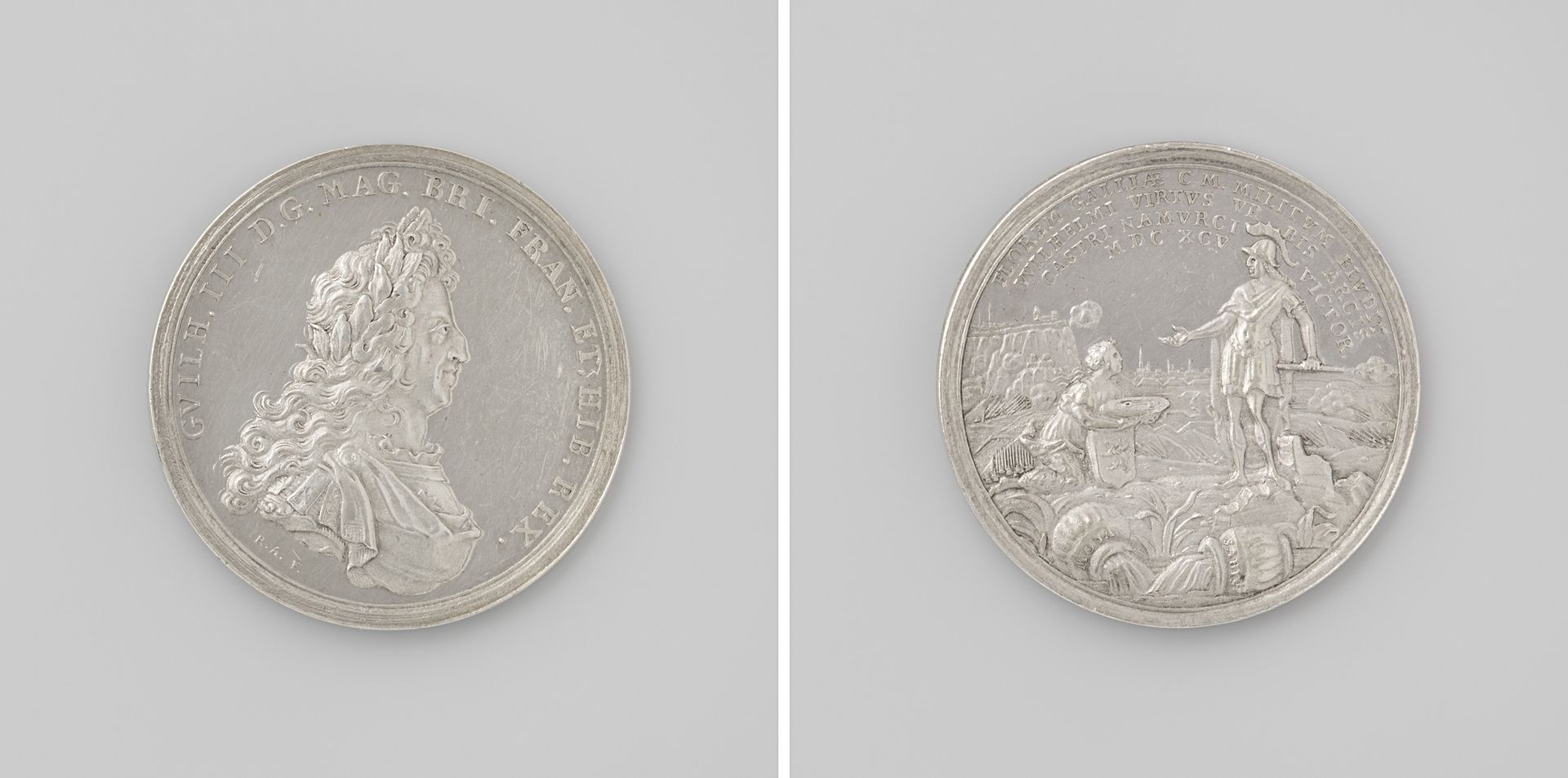 Herovering van Namen door Willem III by Reynier Arondeaux