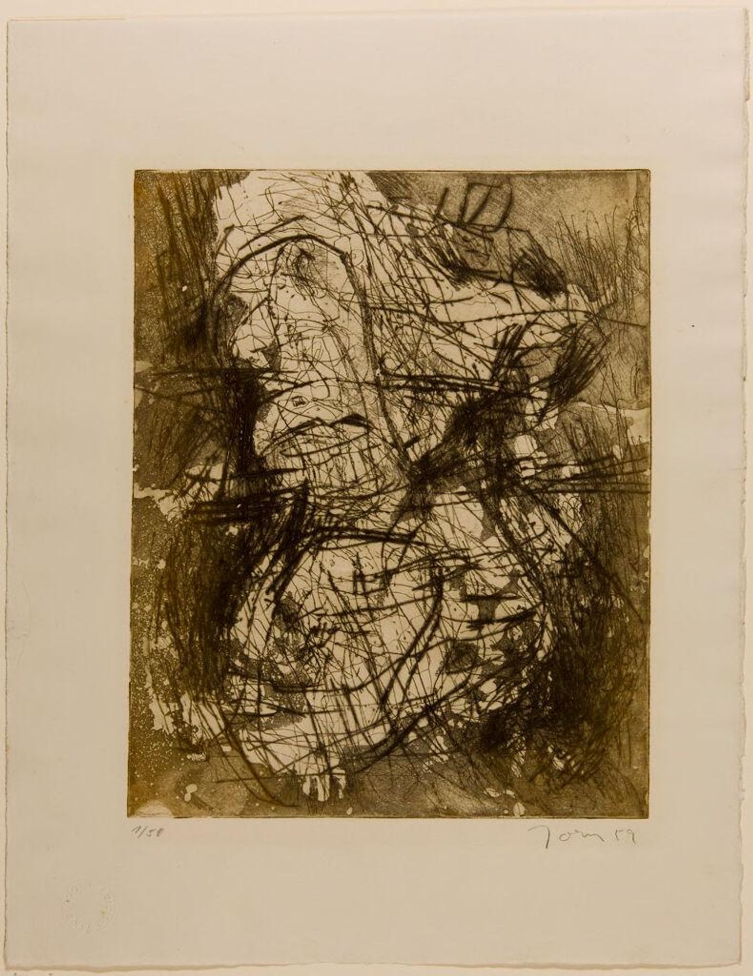 Composition by Asger Jorn