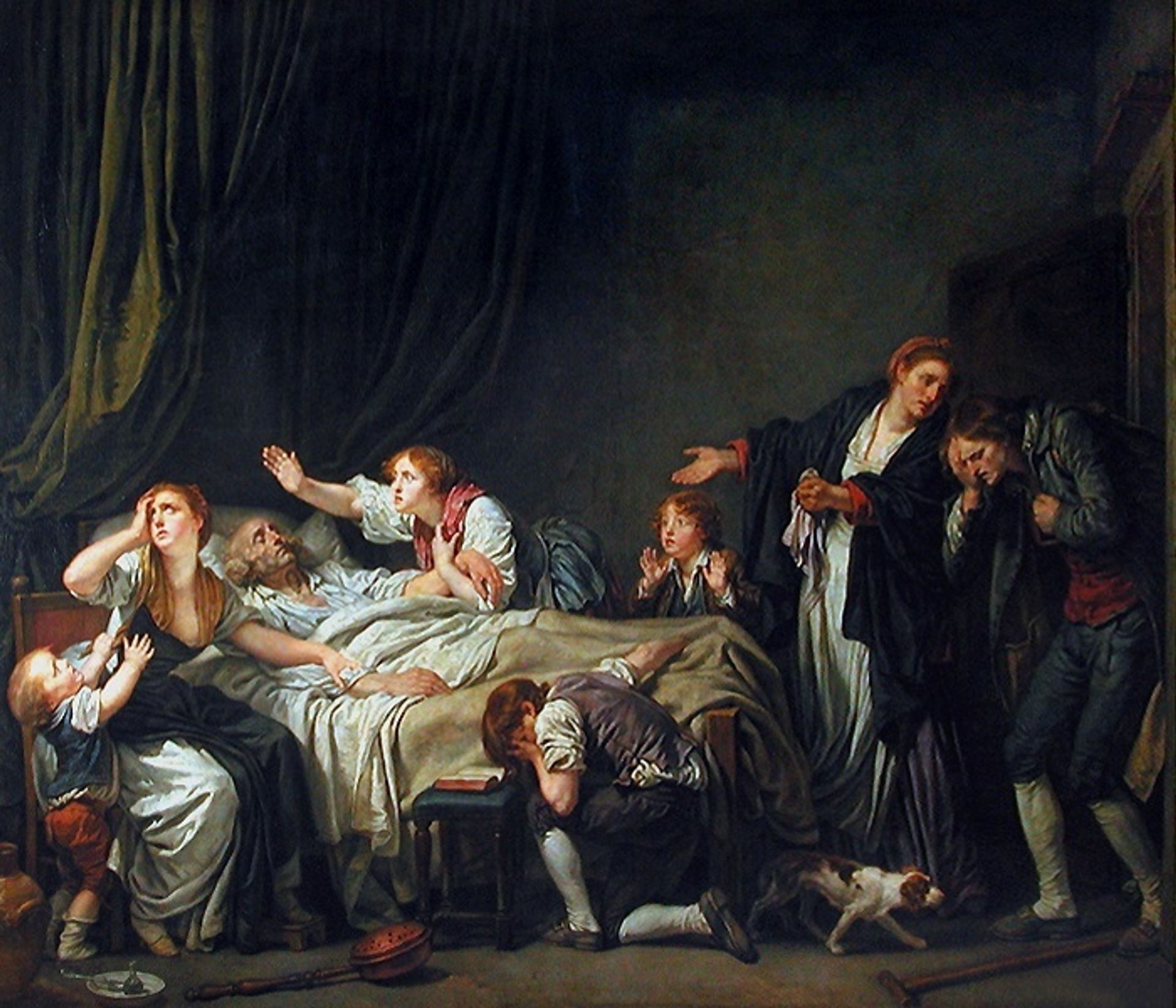 The Punished Son by Jean-Baptiste Greuze