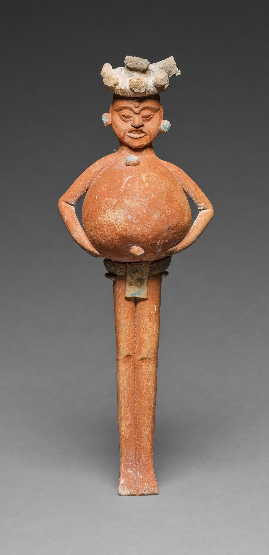 Rattle in the Form of a Mythological Figure by Maya