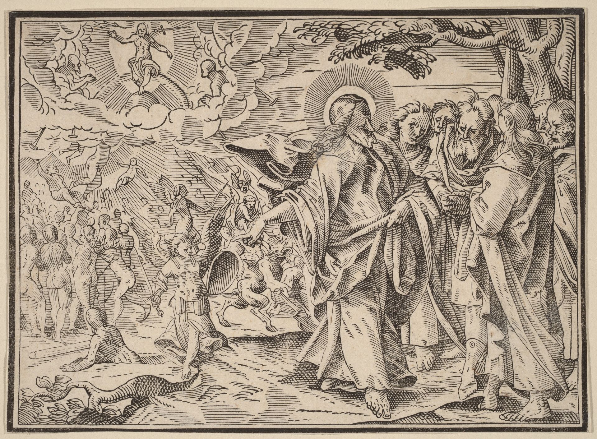 Christ Tells His Disciples of the Last Judgment by Christoph Murer