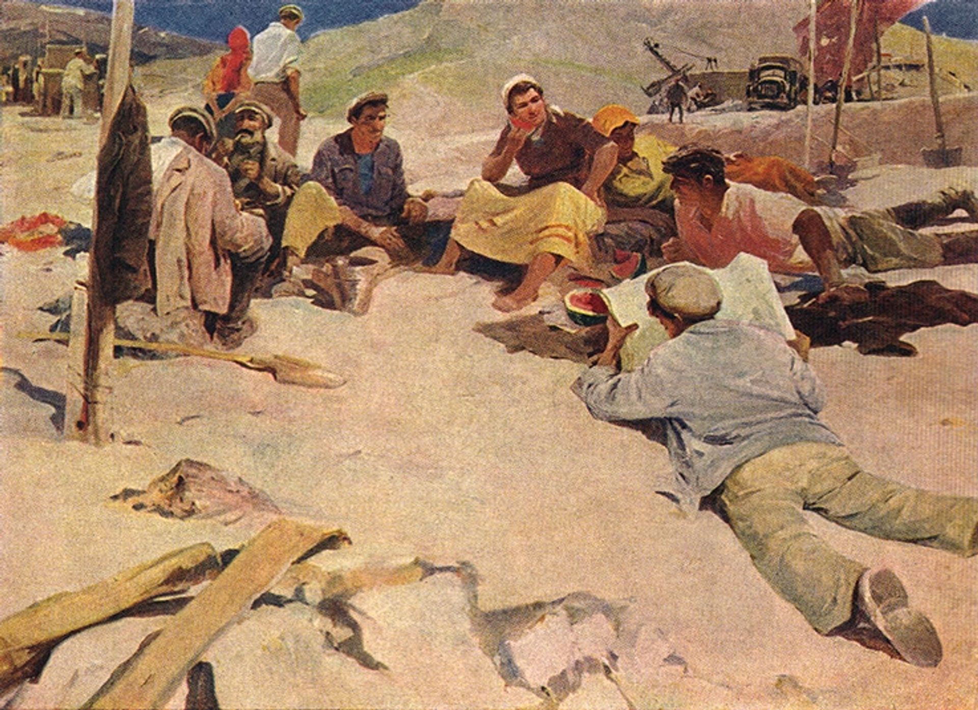 Midday Break by Petros Malayan