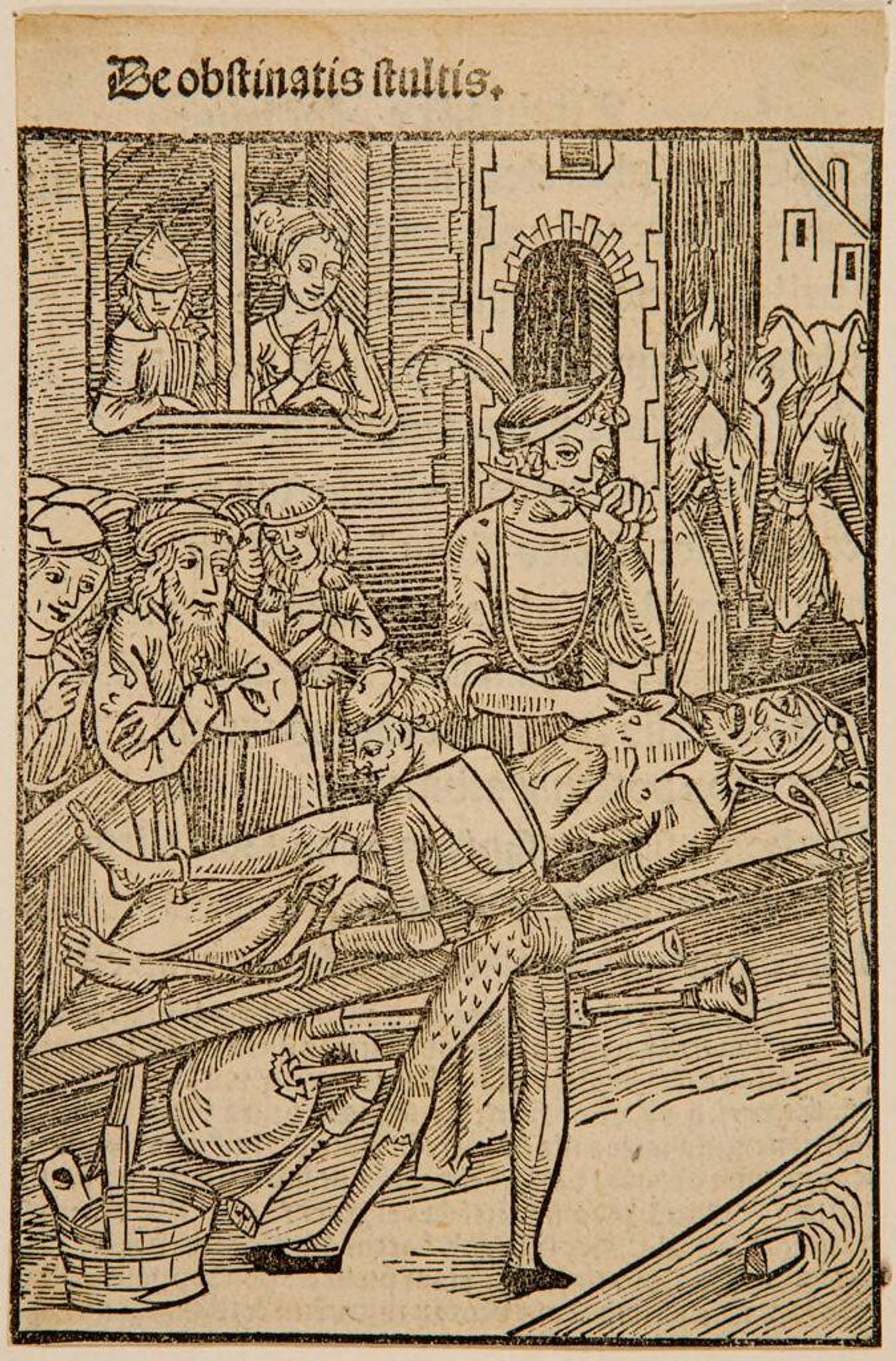 Illustration from Brant, Navis Stultifera by Anonymous