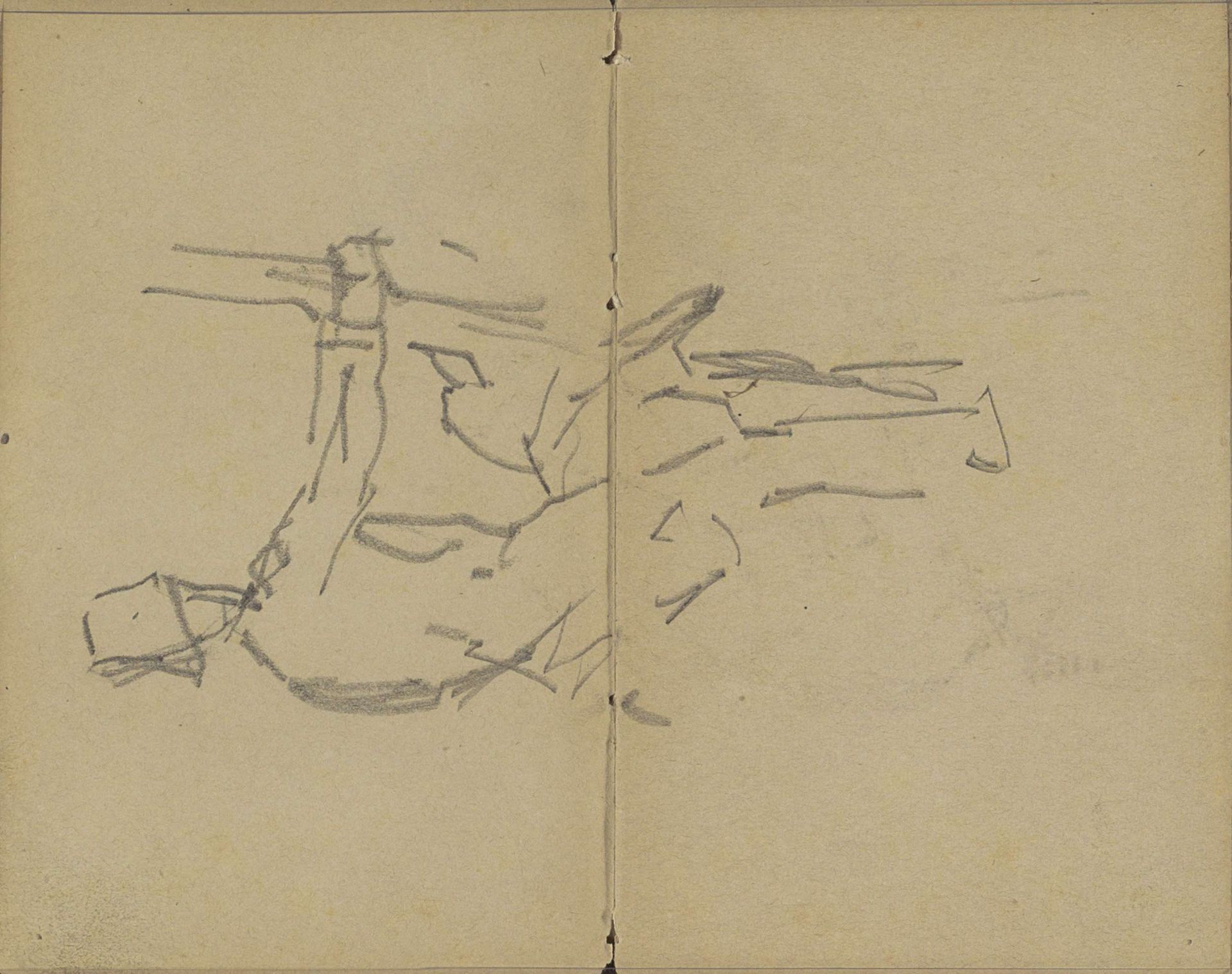 Soldaat te paard by George Hendrik Breitner