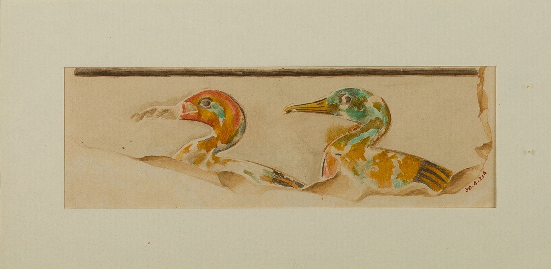 Two Ducks by Hugh R. Hopgood