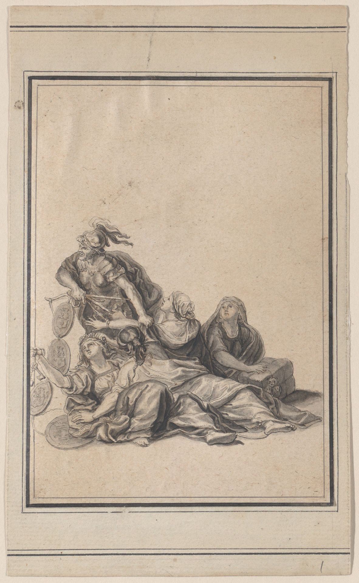Vignette from the Galerie des Glaces, Versailles by Bernard Picart