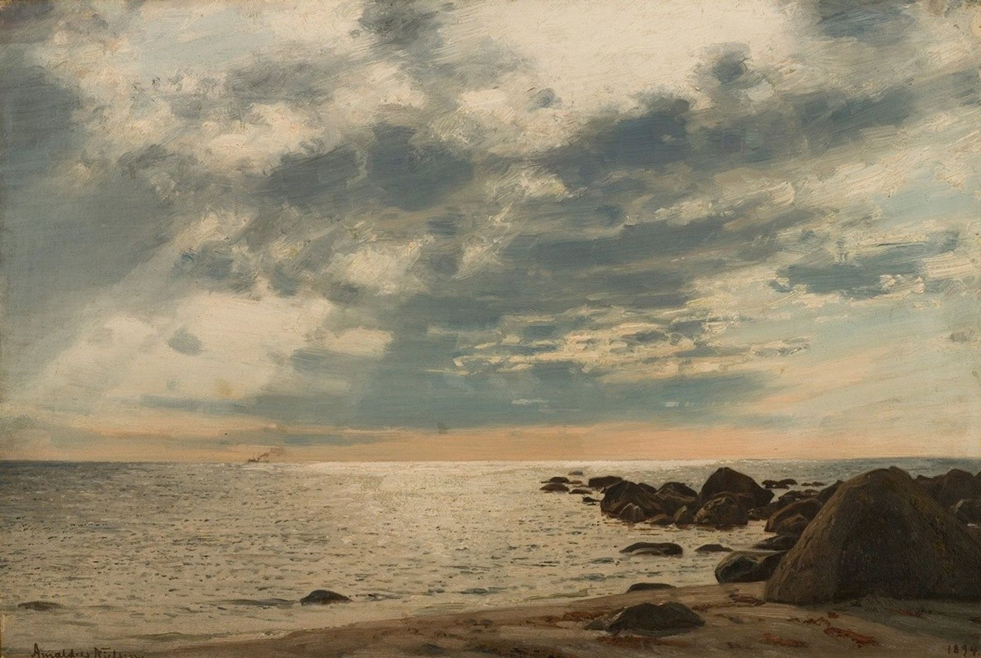 Godvær, Jæren by Amaldus Nielsen