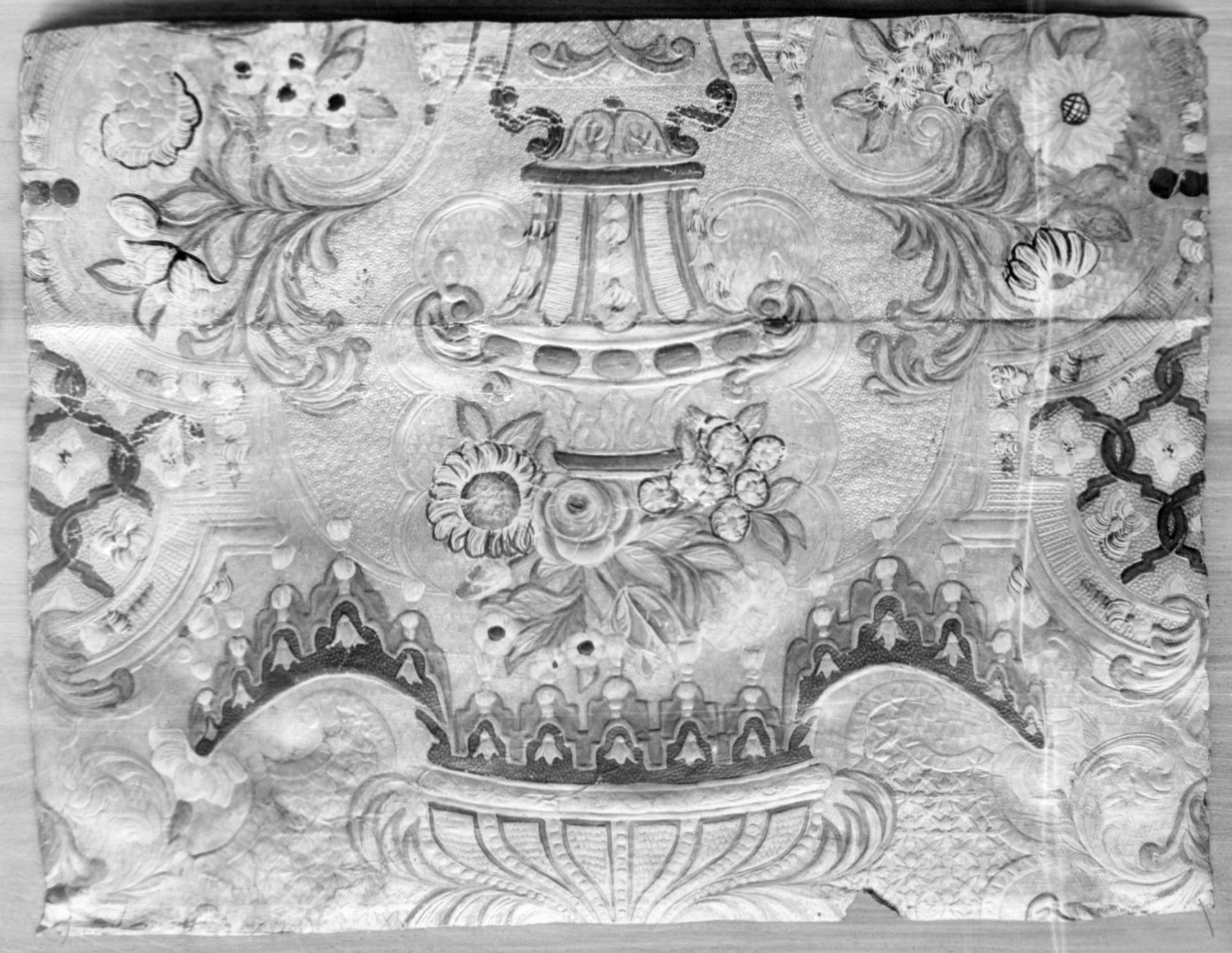 Wall hanging fragment by Daniel Marot the Elder
