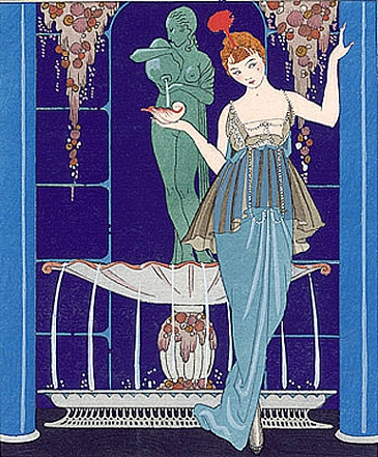 Jeanne Paquin Gown by George Barbier