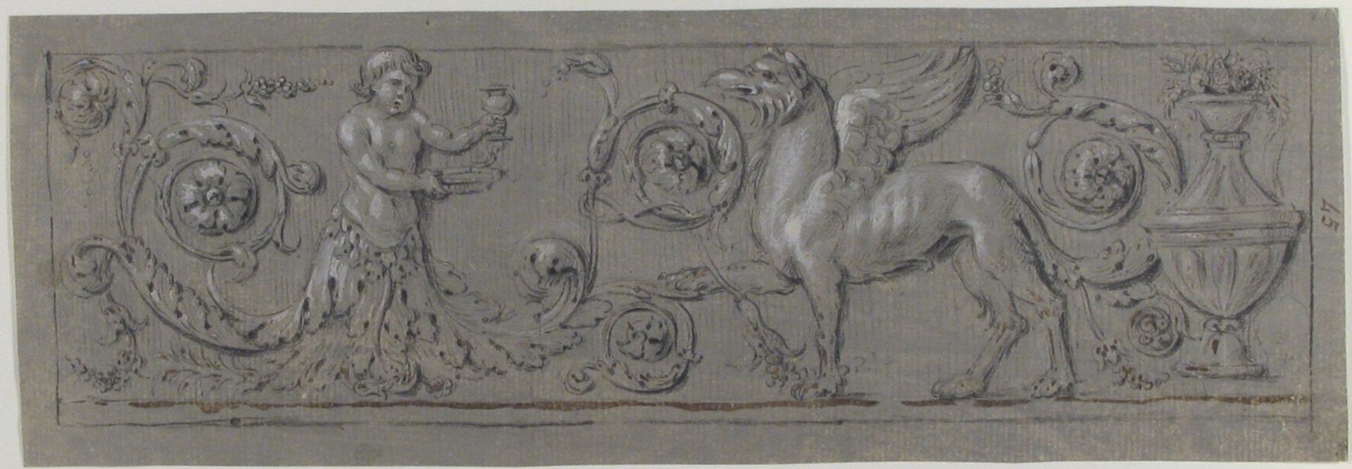 Design for a Decorative Frieze by Anonymous