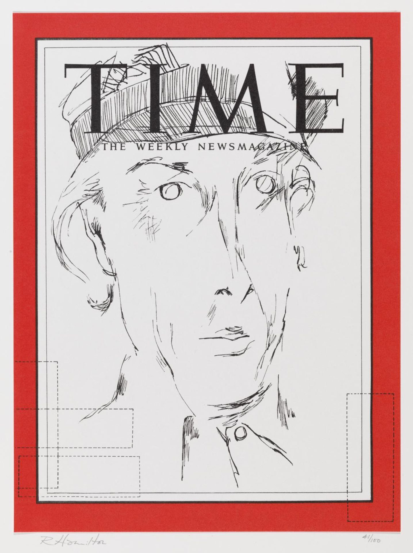 Self-portrait (1965) by Richard Hamilton