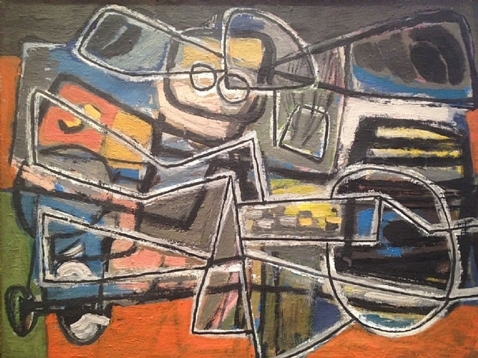 Femme et Oiseau IV by Corneille