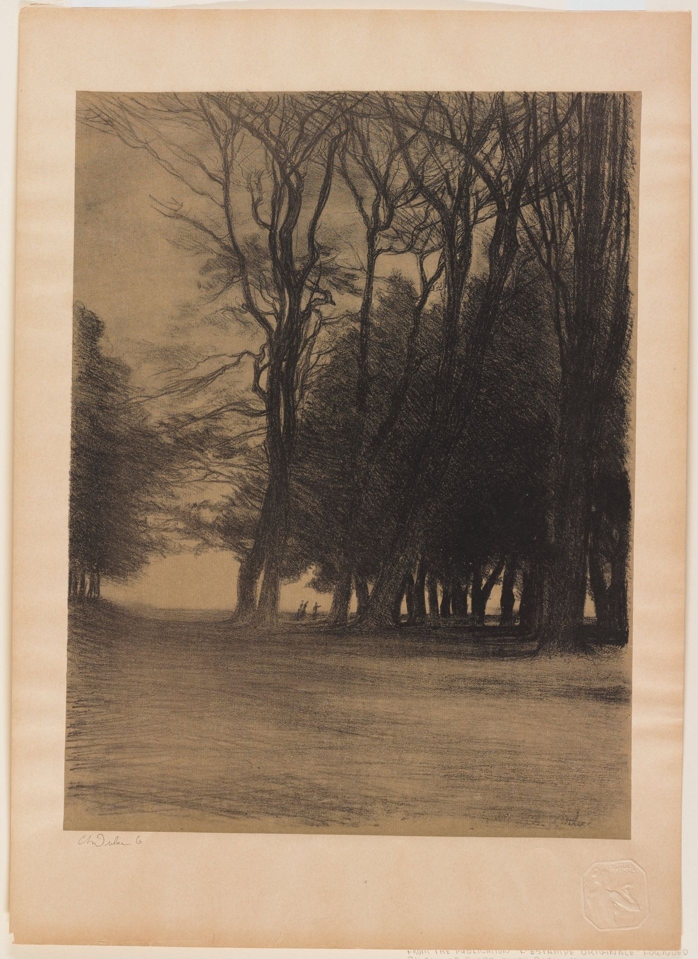 Bouquet d'arbres (Cluster of Trees) by Charles-Marie Dulac