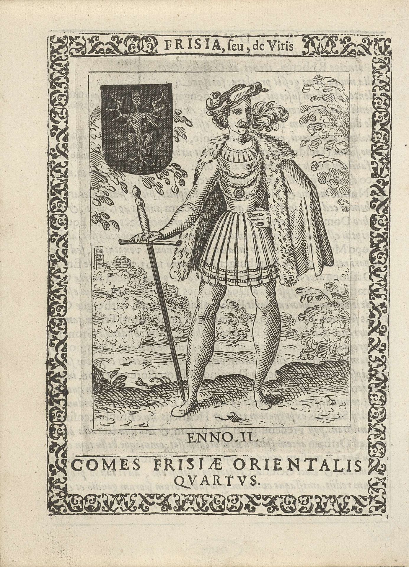 Enno II, vierde graaf van Oost-Friesland by Pieter Feddes van Harlingen