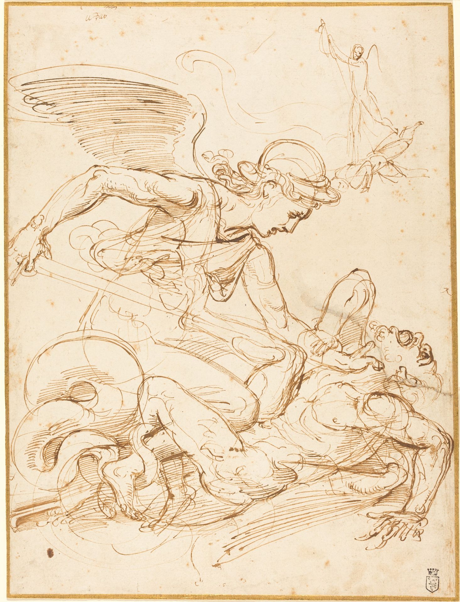 Saint Michael by Giulio Romano