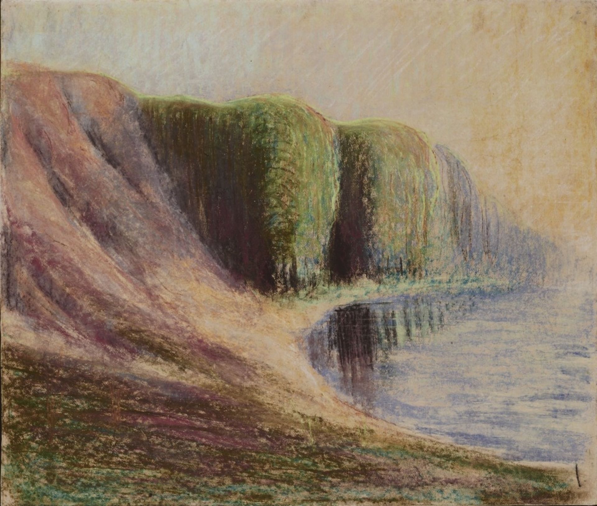 Seashore by Mikalojus Konstantinas Ciurlionis