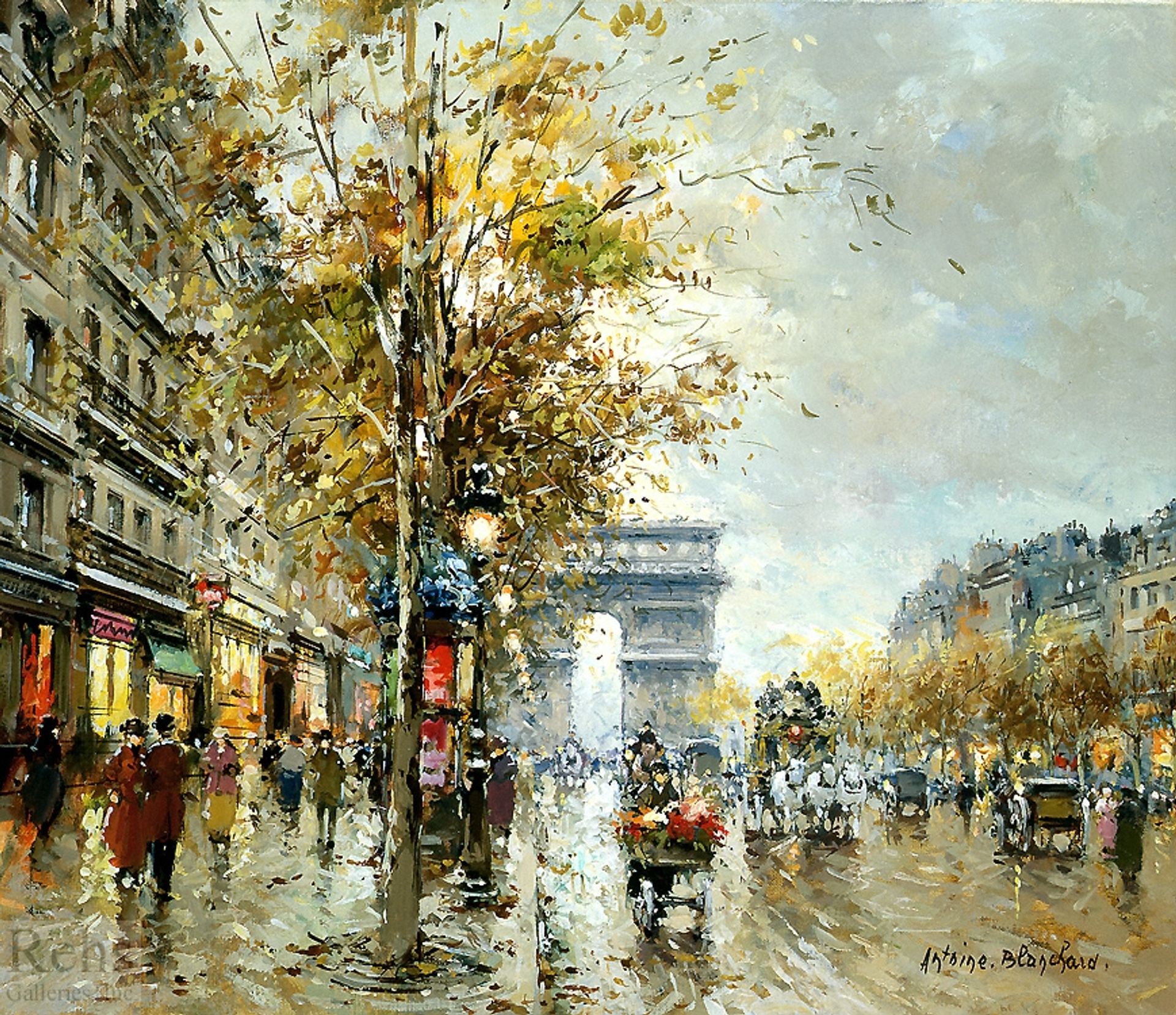 Champs Elysees by Antoine Blanchard
