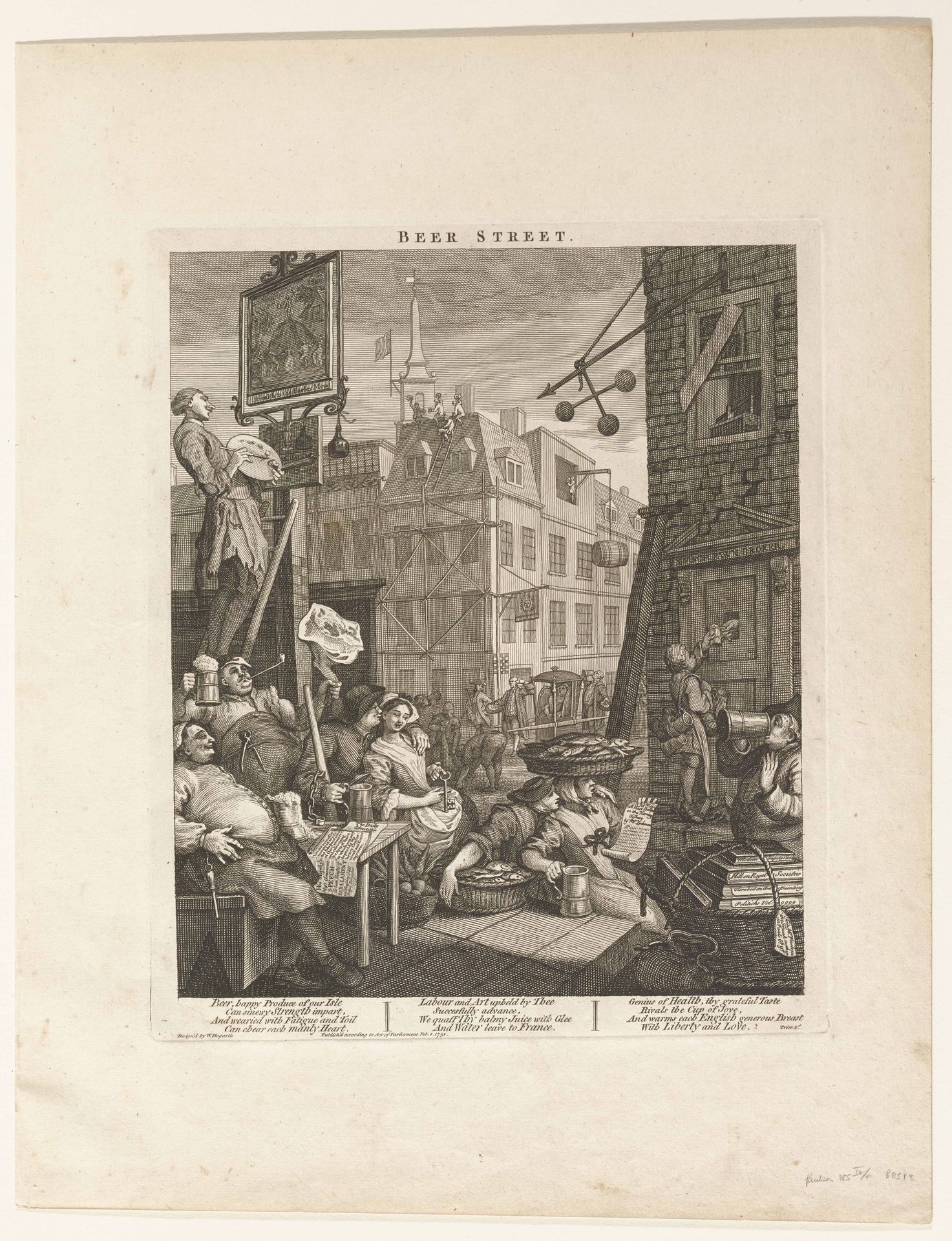 Beer Street by William Hogarth