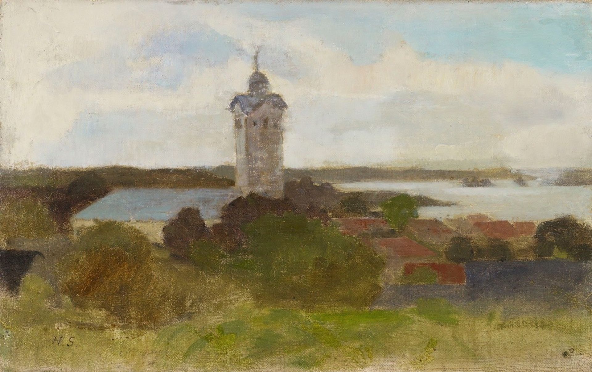 Tammisaari Church by Helene Schjerfbeck