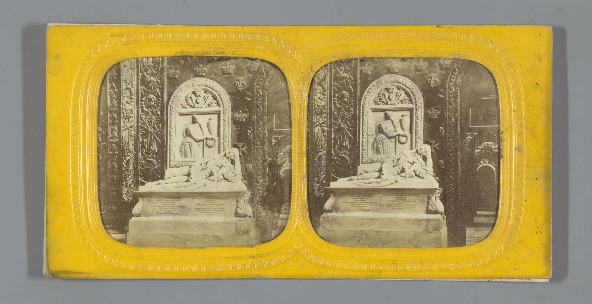 Grafmonument van Lodewijk Karel van Orléans in de kapel van Frankrijk van de Sint-Janscokathedraal in Valletta, Malta by Anonymous