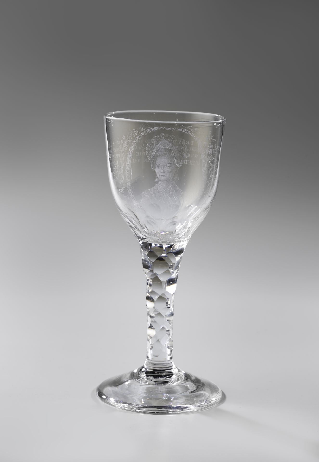 Goblet with the Portrait of Betje Wolff by David Wolff