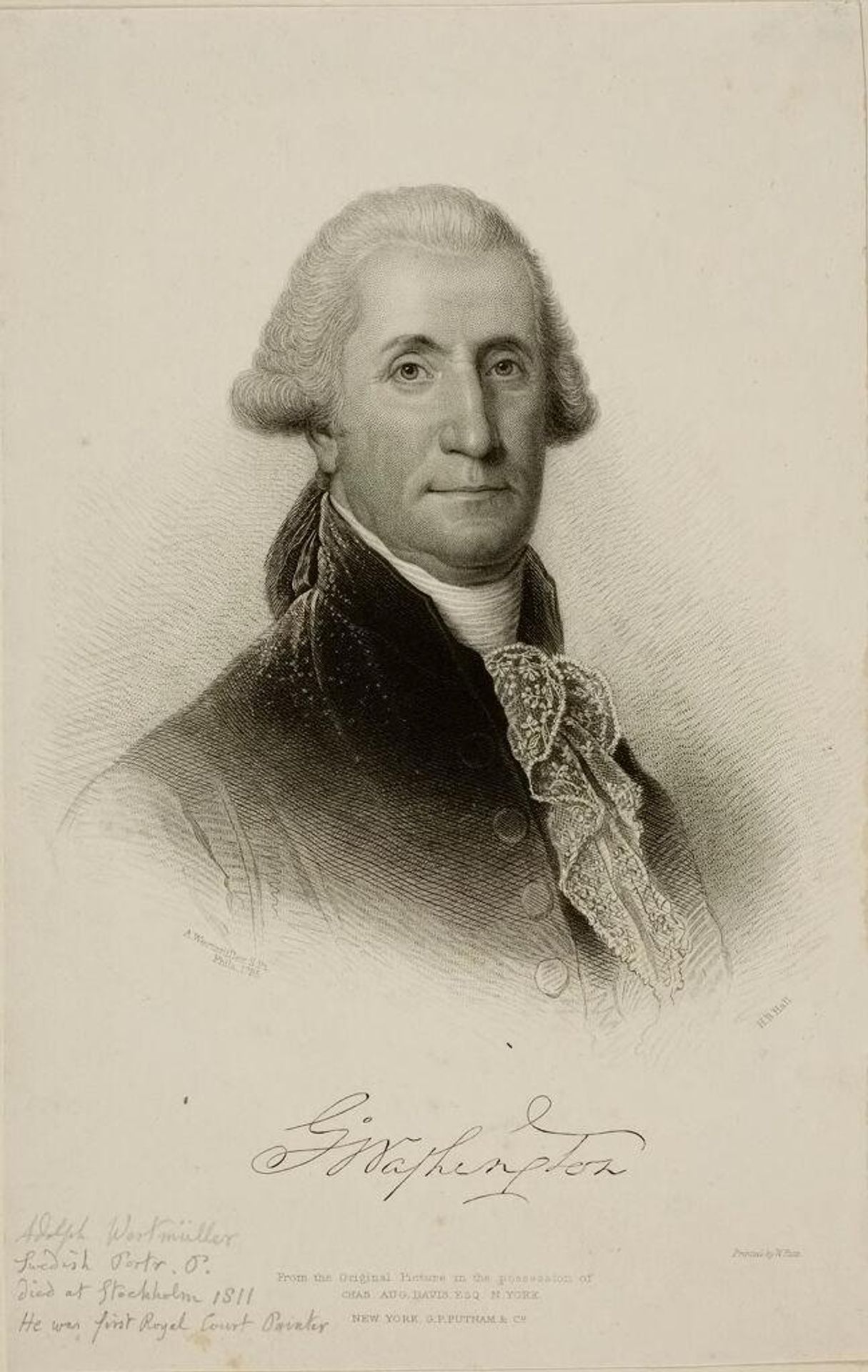 George Washington by Henry Bryan Hall