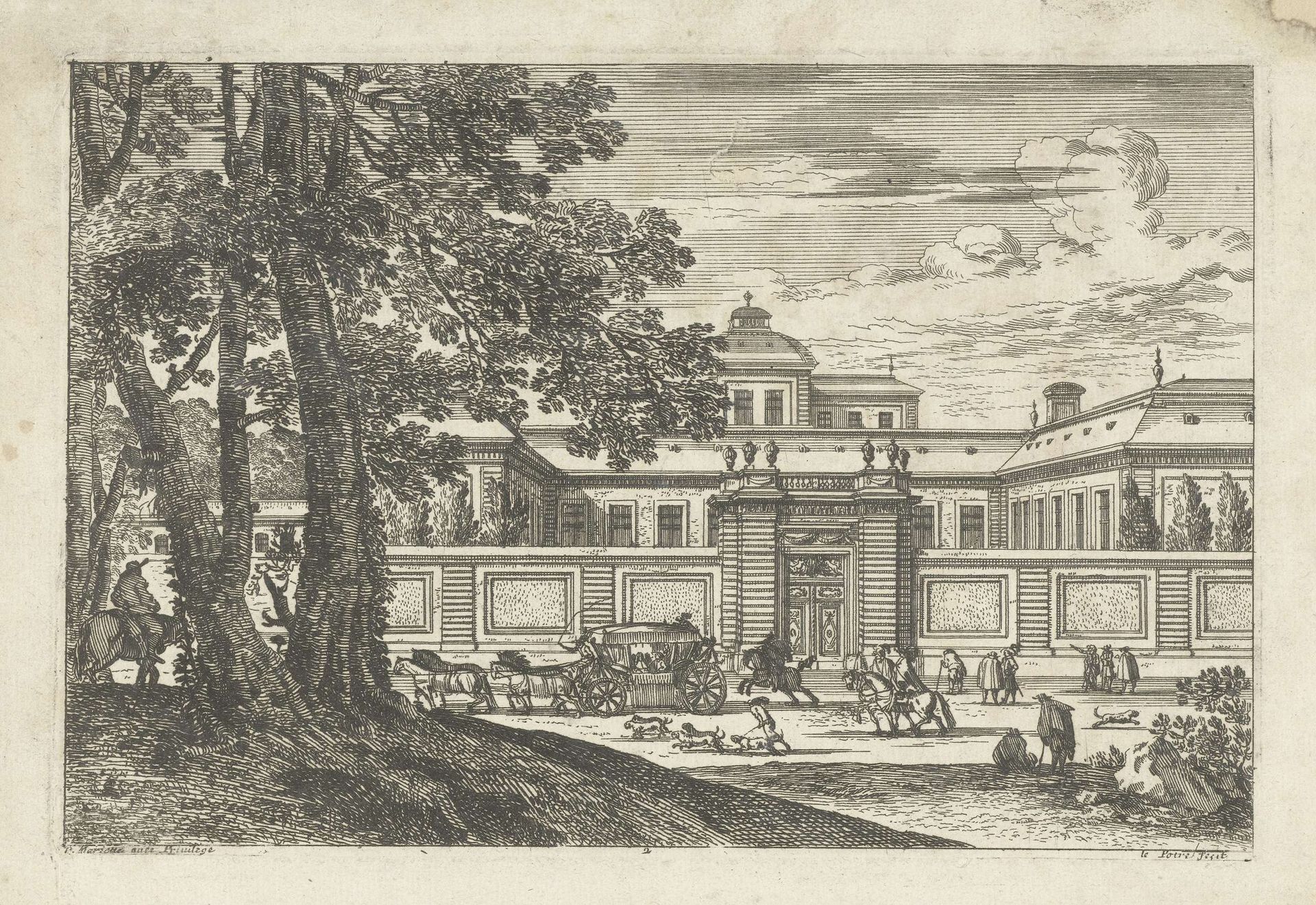 Stadsgezicht by Jean Lepautre