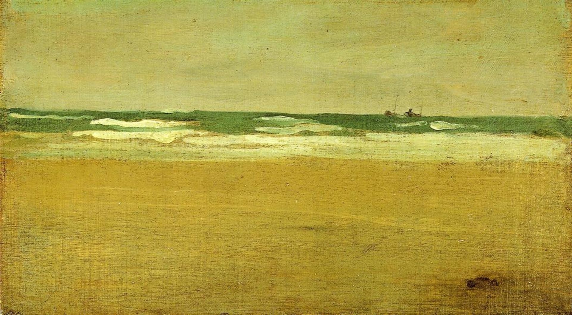 The Angry Sea by James Abbott McNeill Whistler