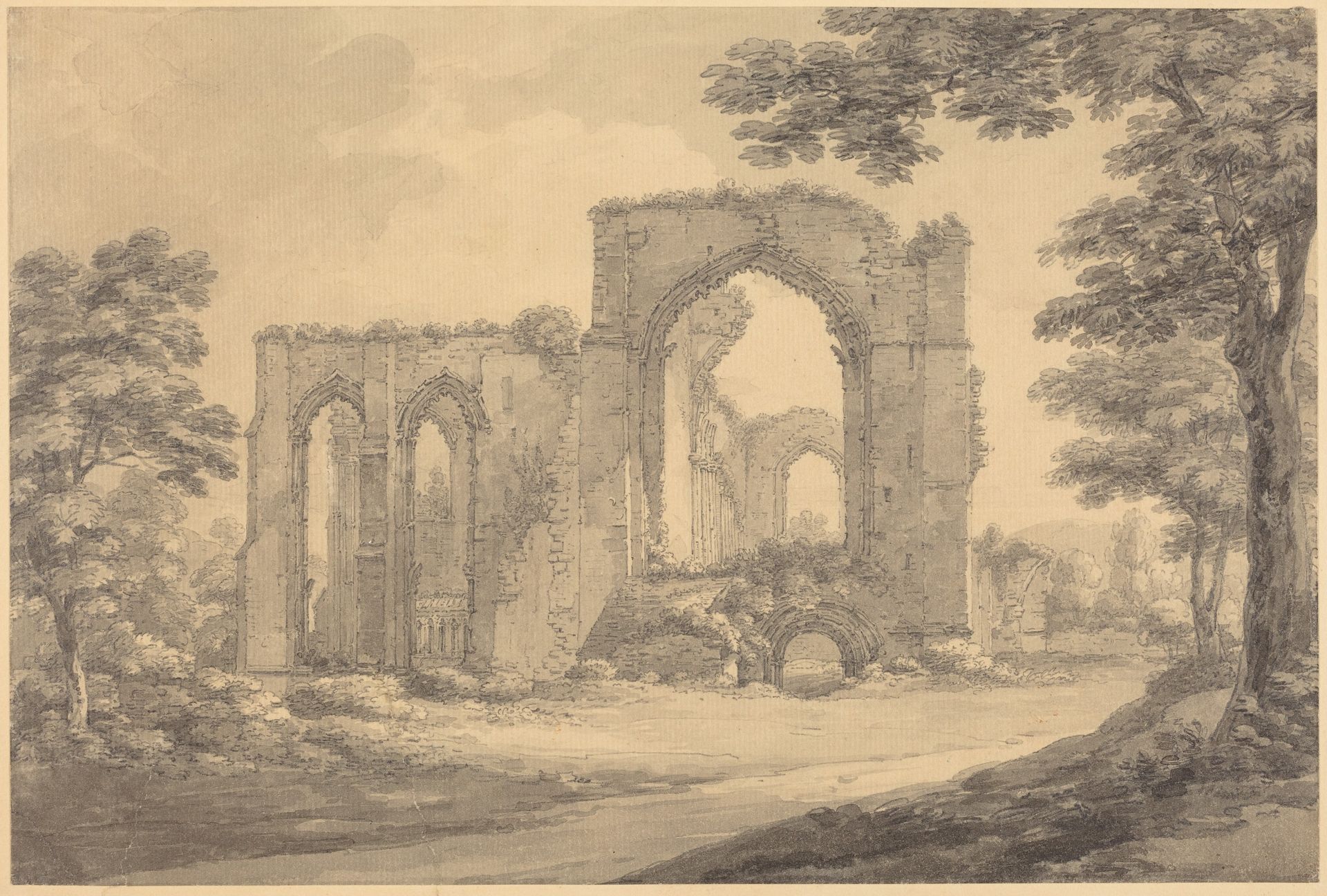 Furness Abbey by Thomas Hearne