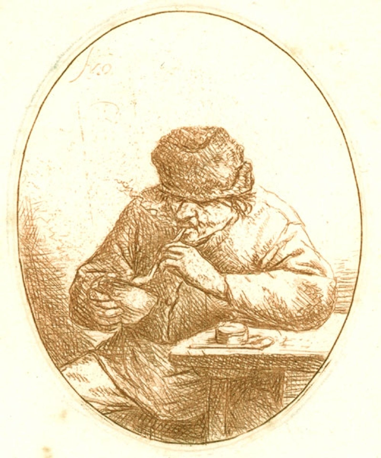 The Smoker by Adriaen van Ostade