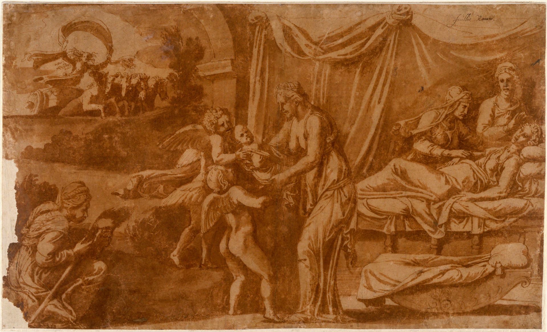 The Birth of Memnon by Giulio Romano