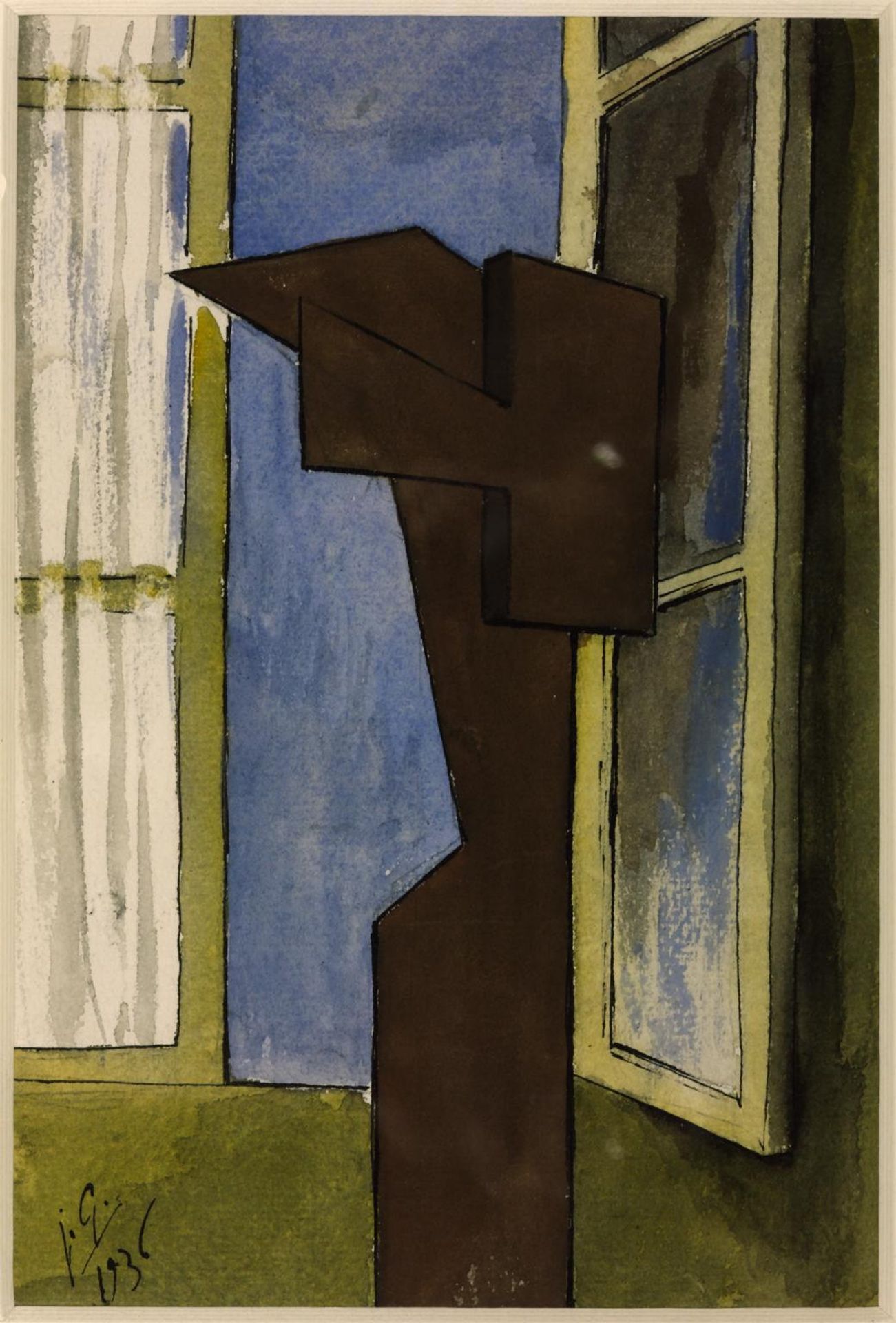 Figure at a Window by Julio Gonzalez