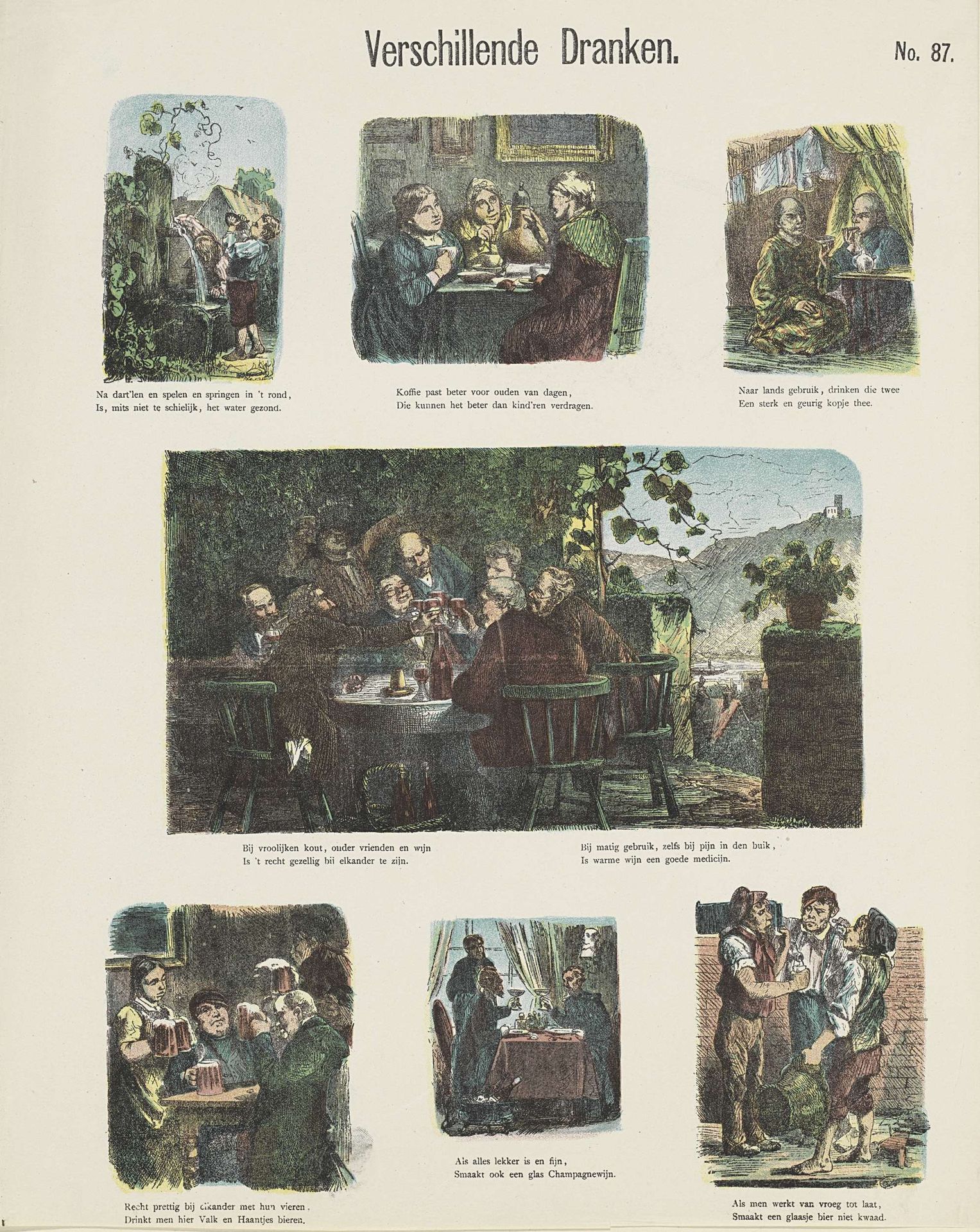 Verschillende dranken by De Ruyter & Meijer